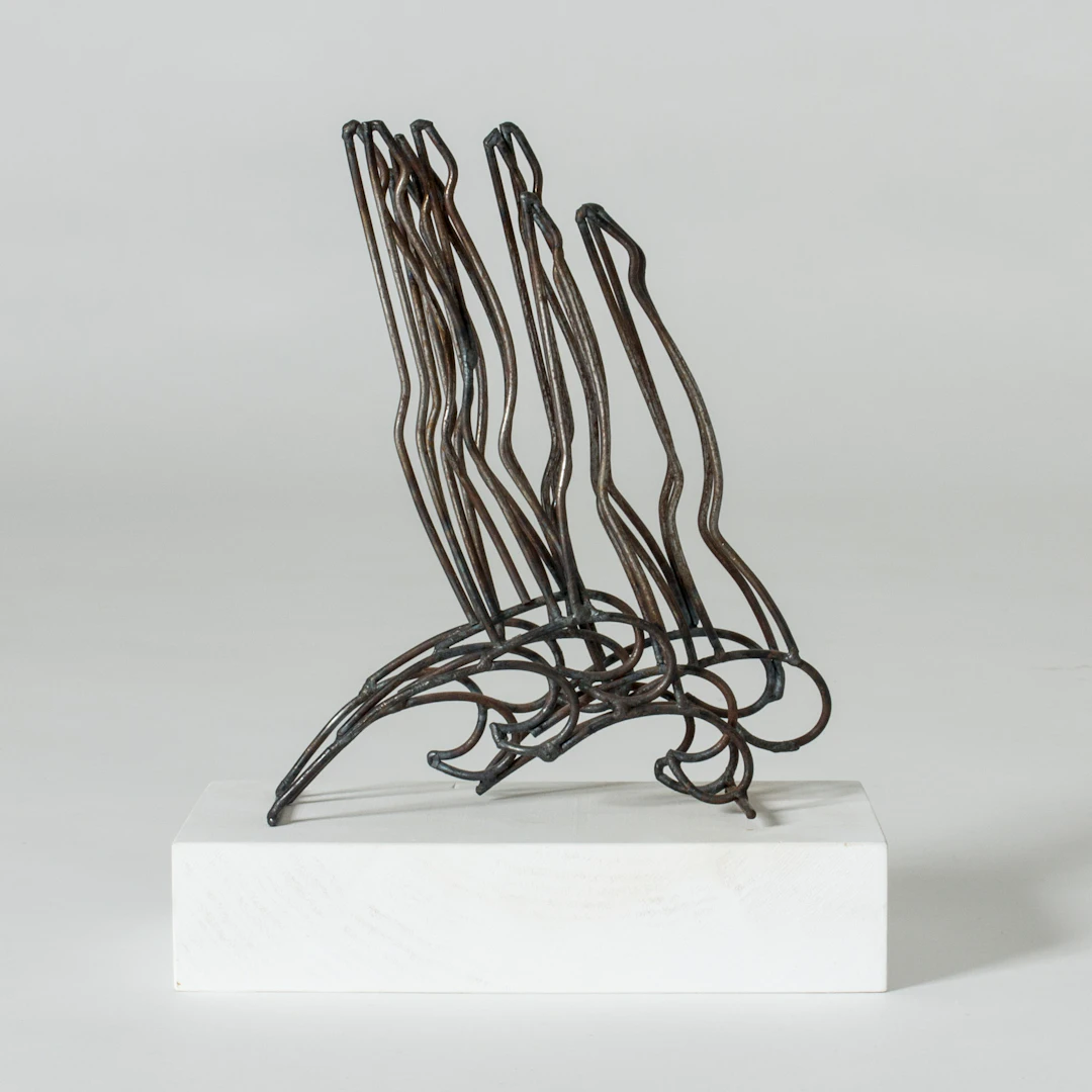 “Bathers” sculpture by Fred Leyman