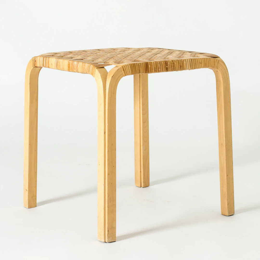 Midcentury “Y 61” stool by Alvar Aalto