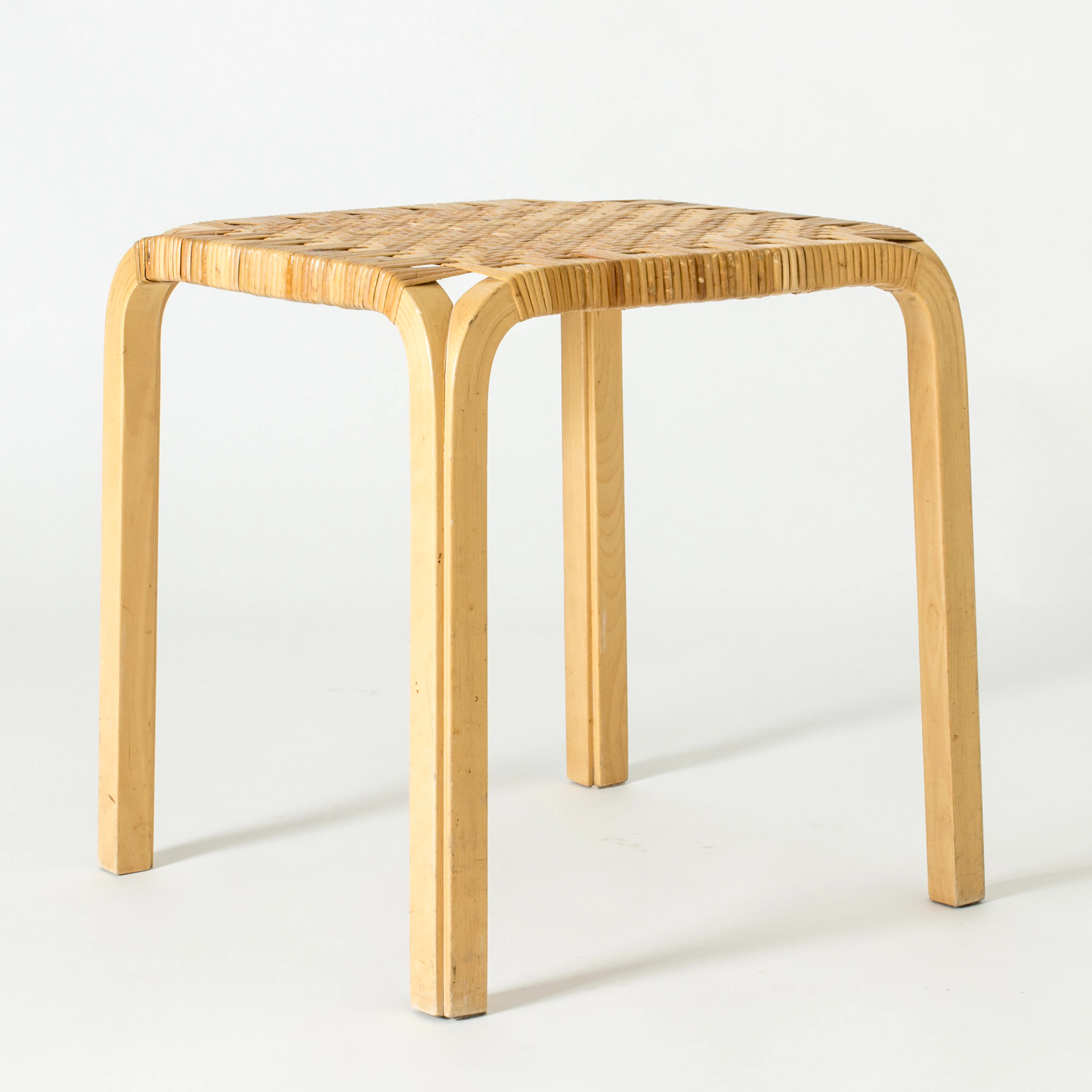 Midcentury “Y 61” stool by Alvar Aalto