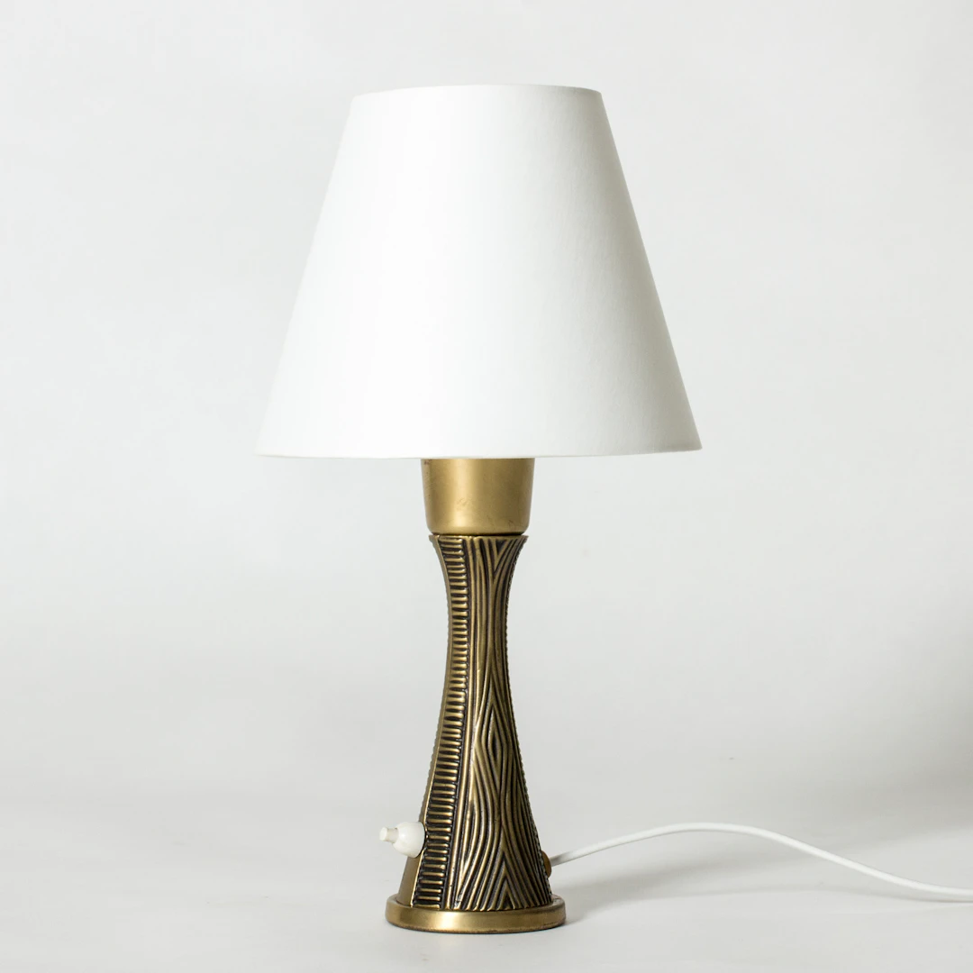 Modernist table lamp by Sonja Katzin