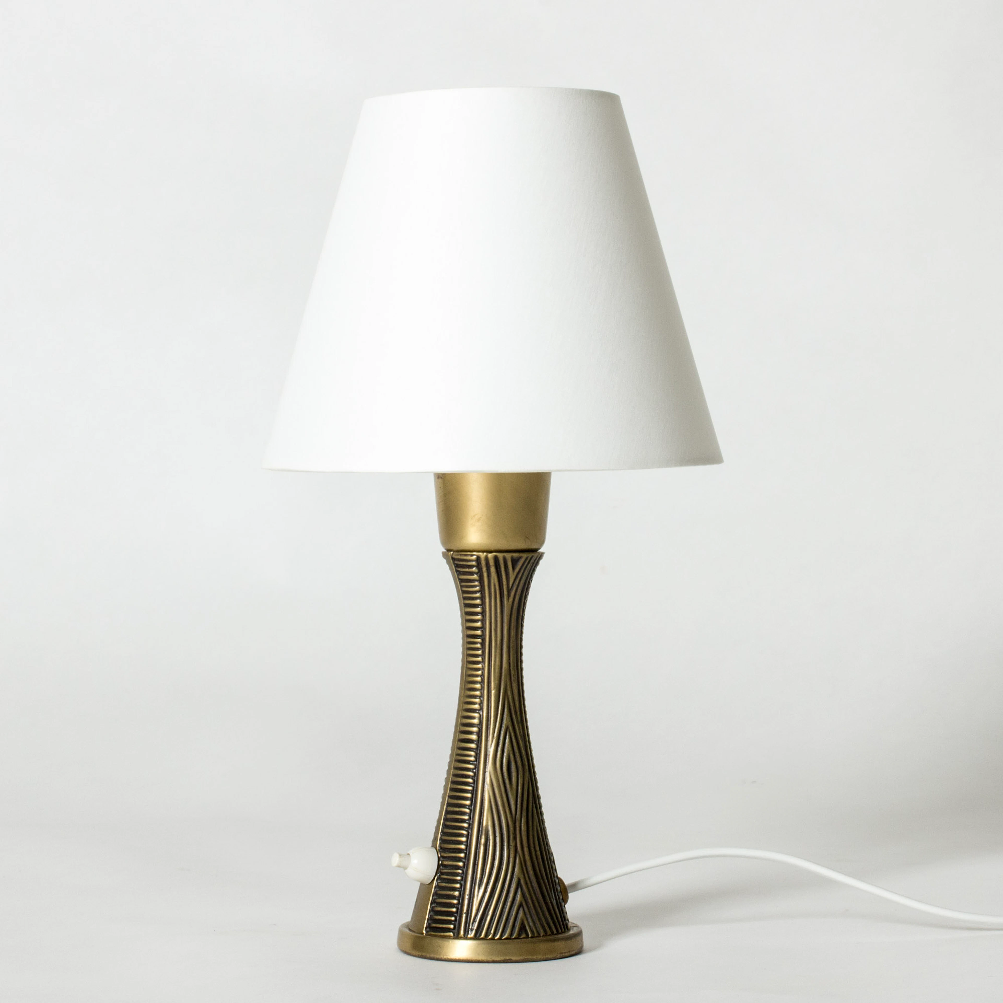 Modernist table lamp by Sonja Katzin