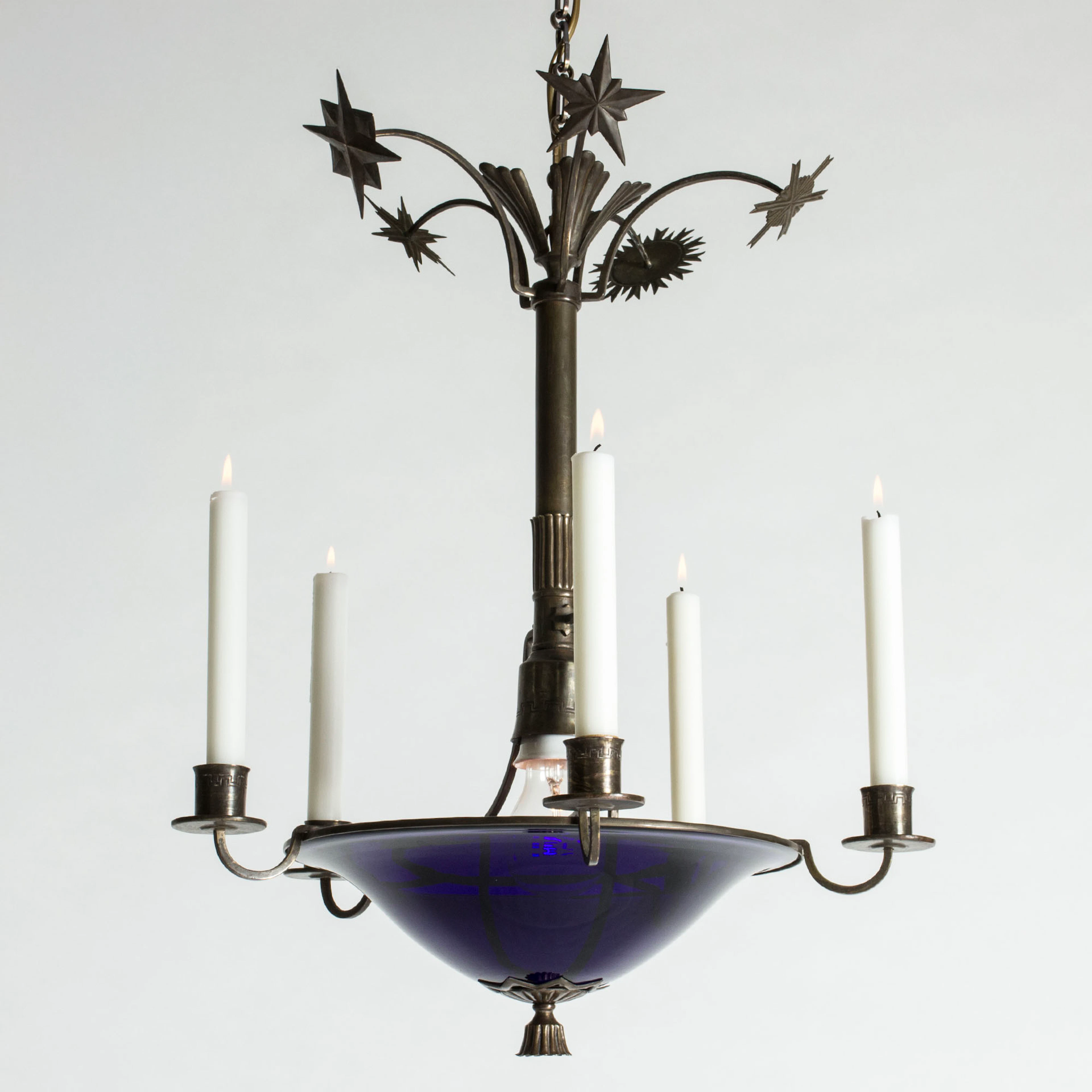 Swedish Grace Candle Chandelier