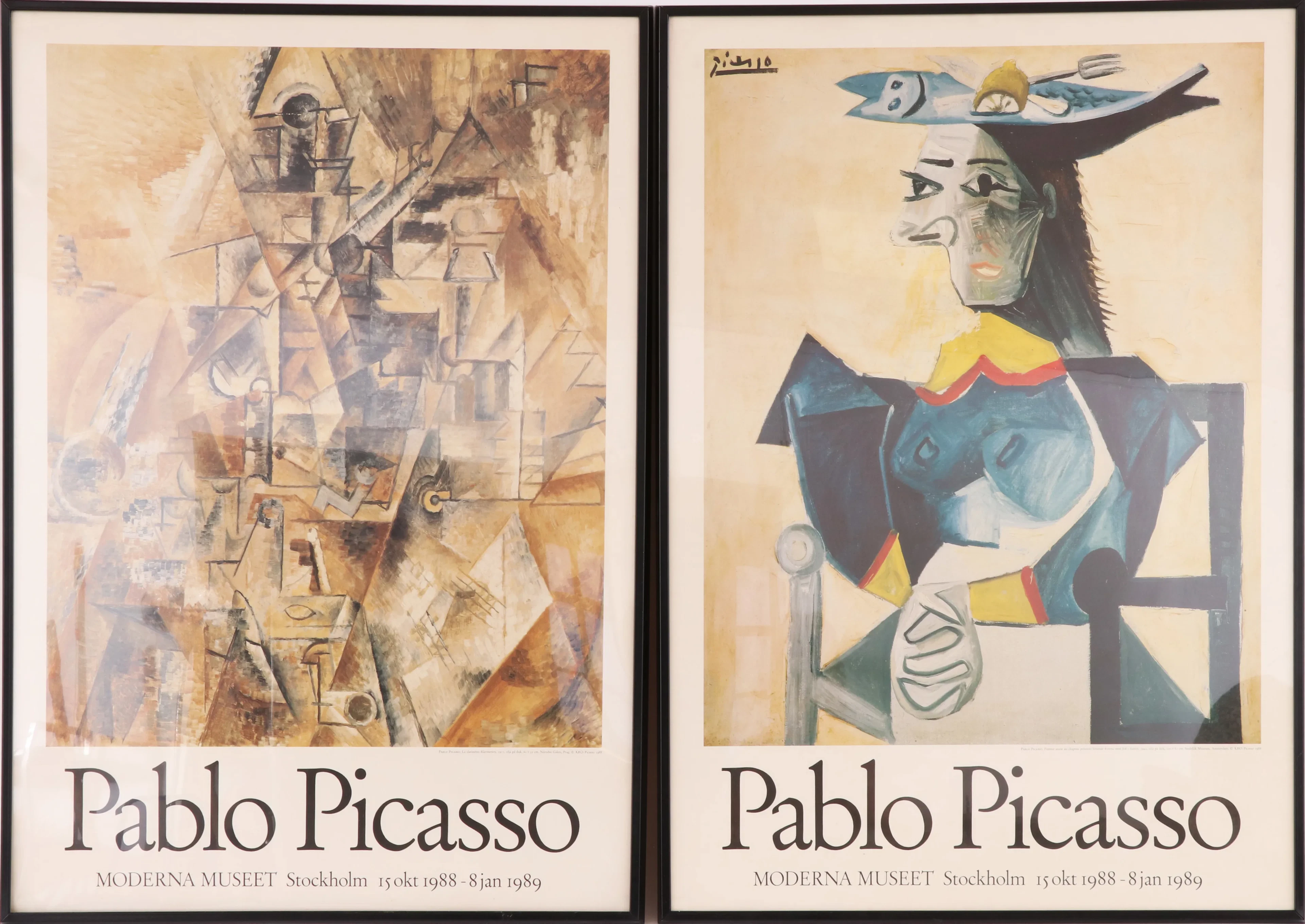 Affischer 2st, Picasso, 1989
