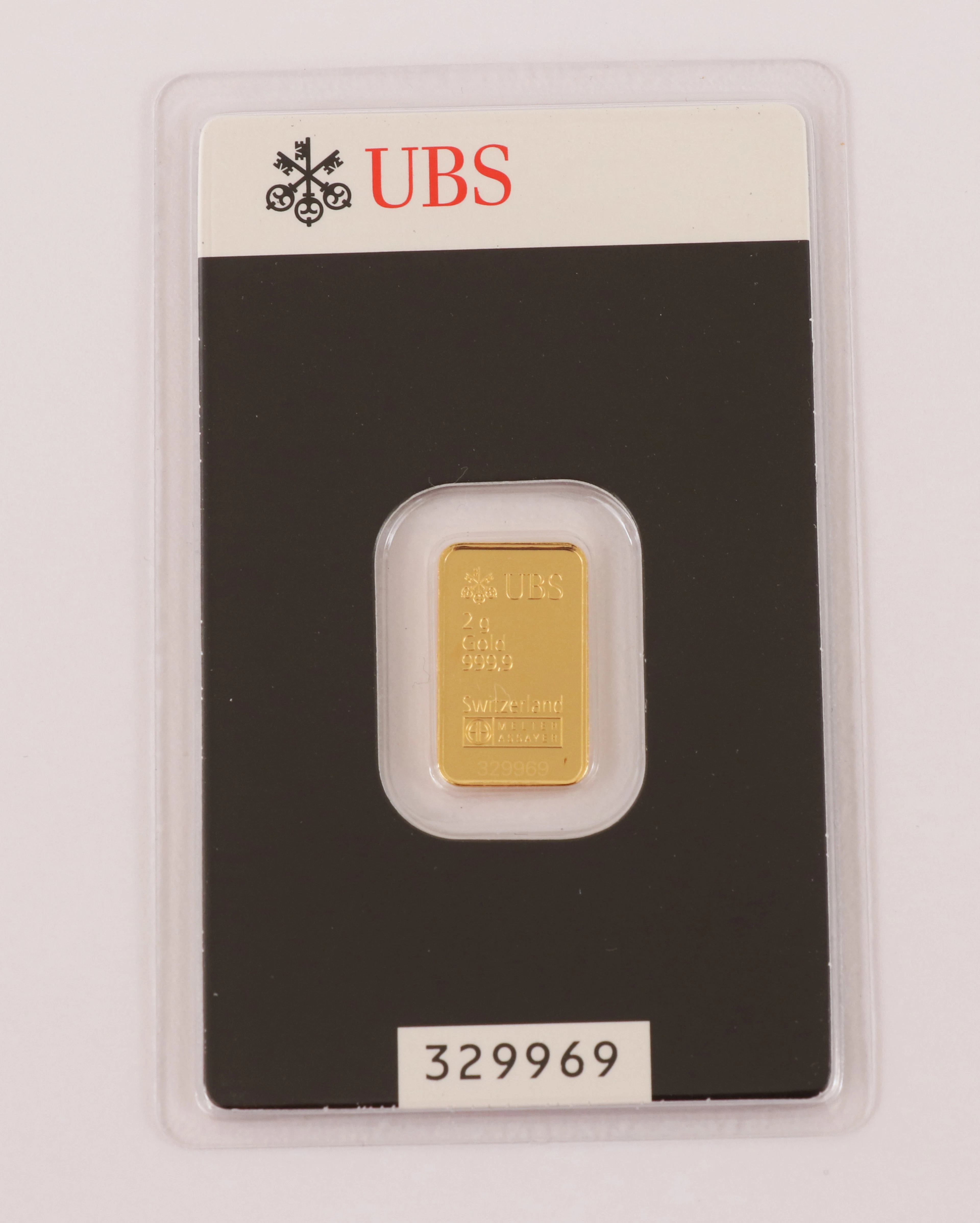 Guldtacka 2 gram, UBS