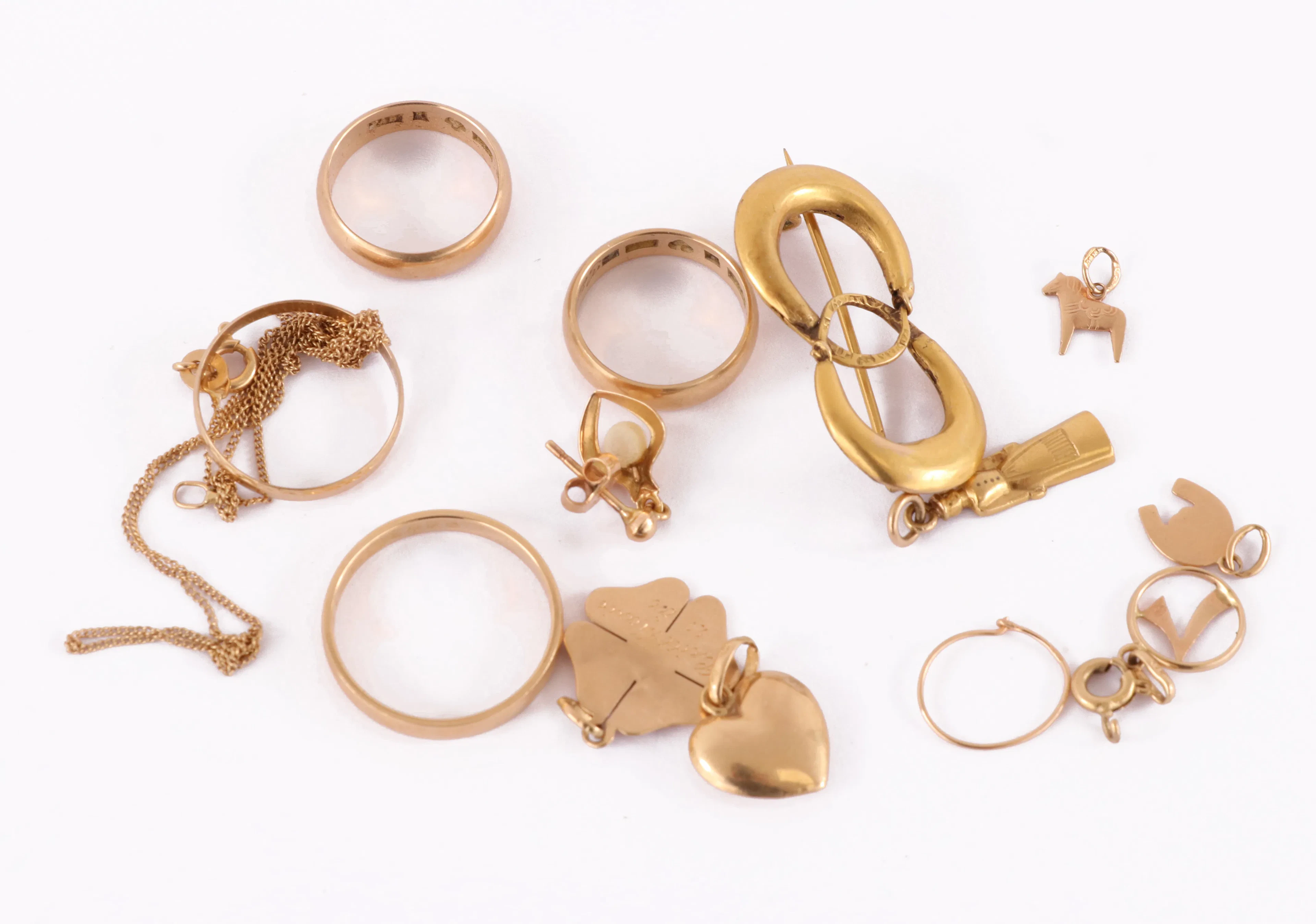 Parti smycken i 18k