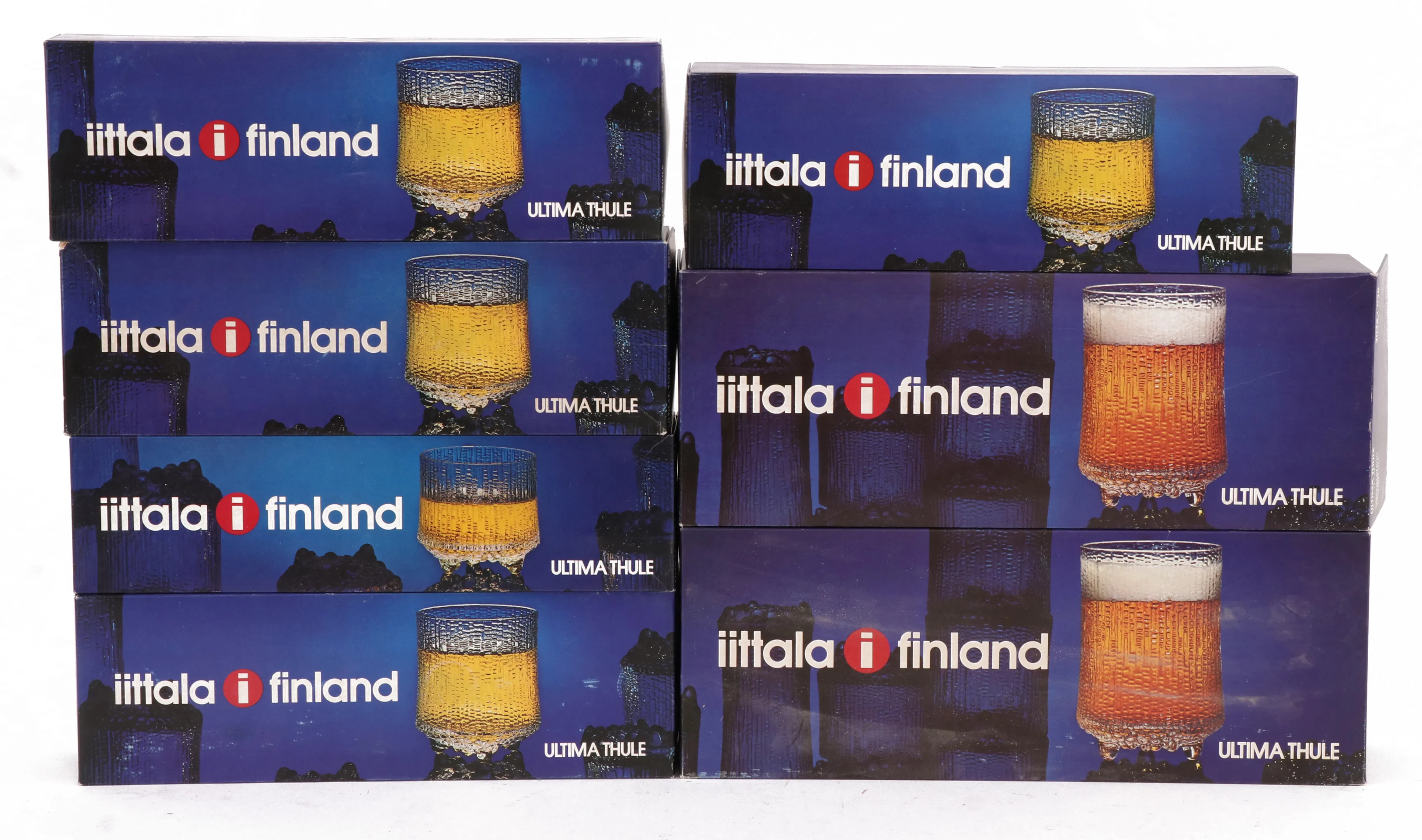 Glasservisdelar, "Ultima Thule", Tapio Wirkkala för Iittala