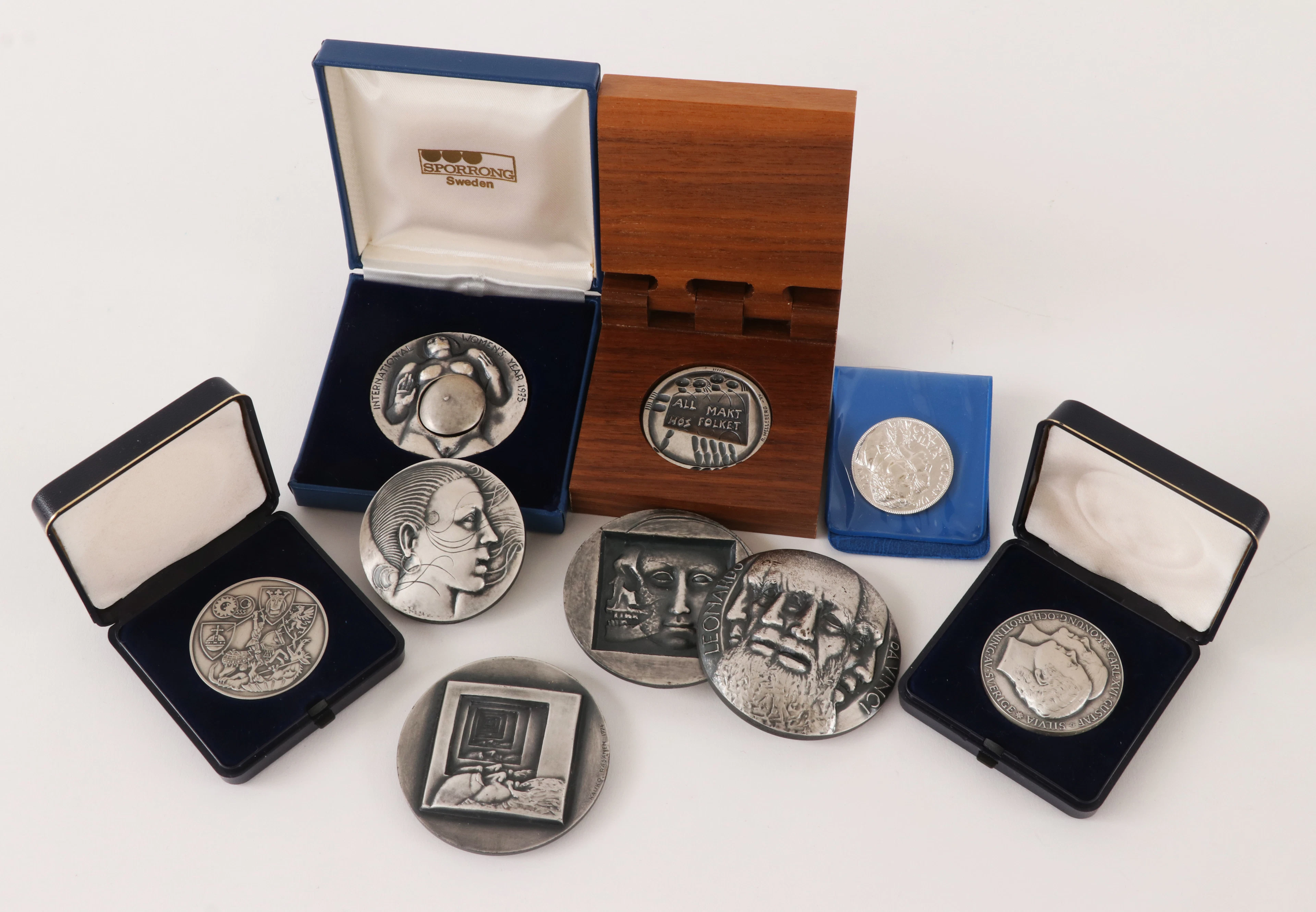 Silvermedaljer 7st
