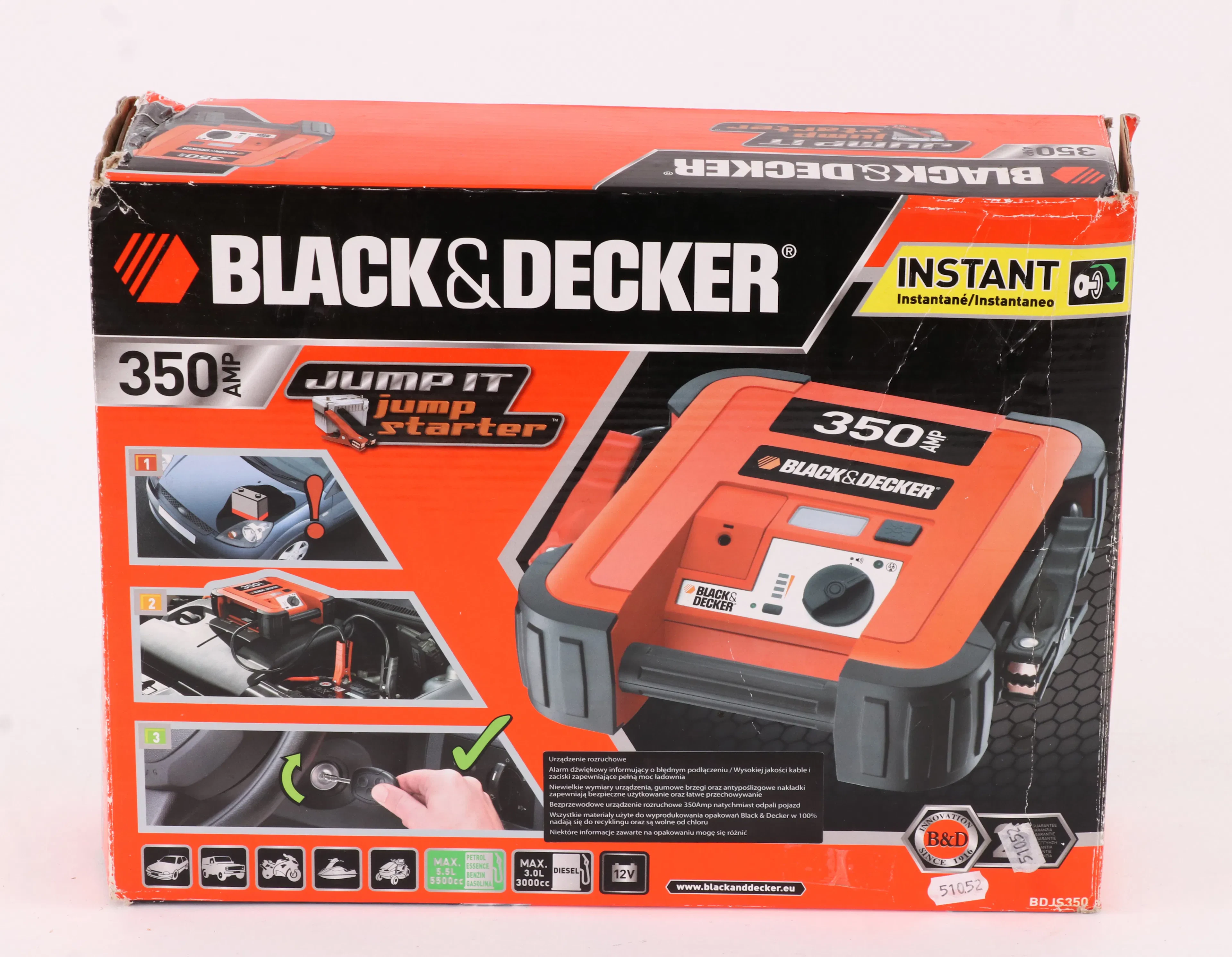 Starthjälp, Black & Decker
