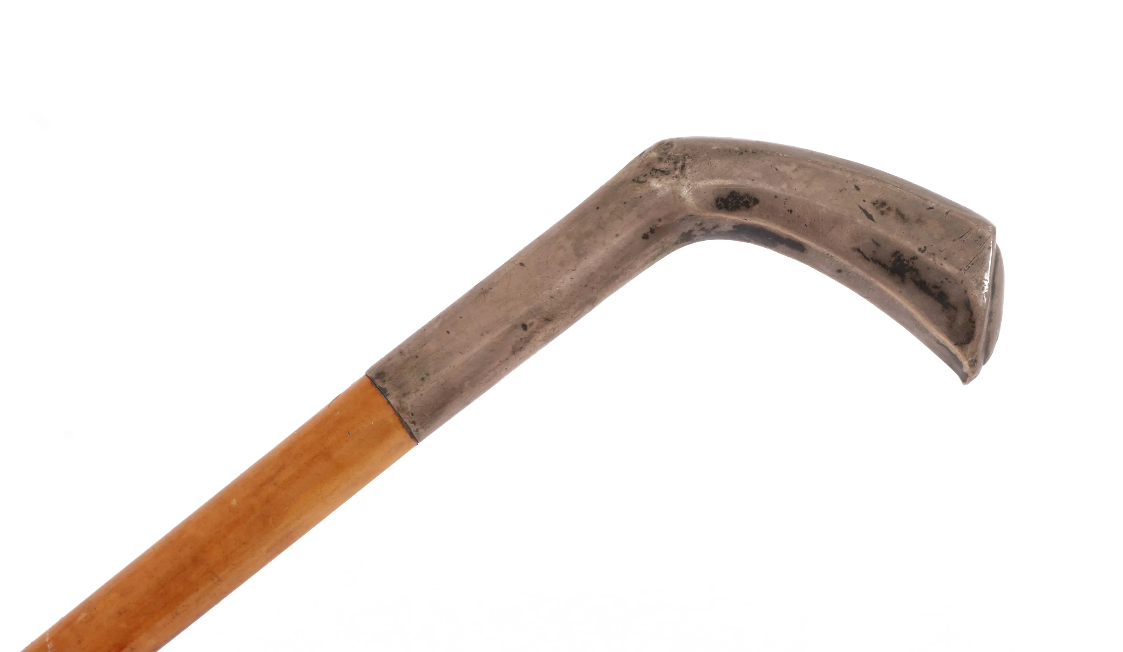 Spatserkäpp med silverhandtag, 1900-talets början