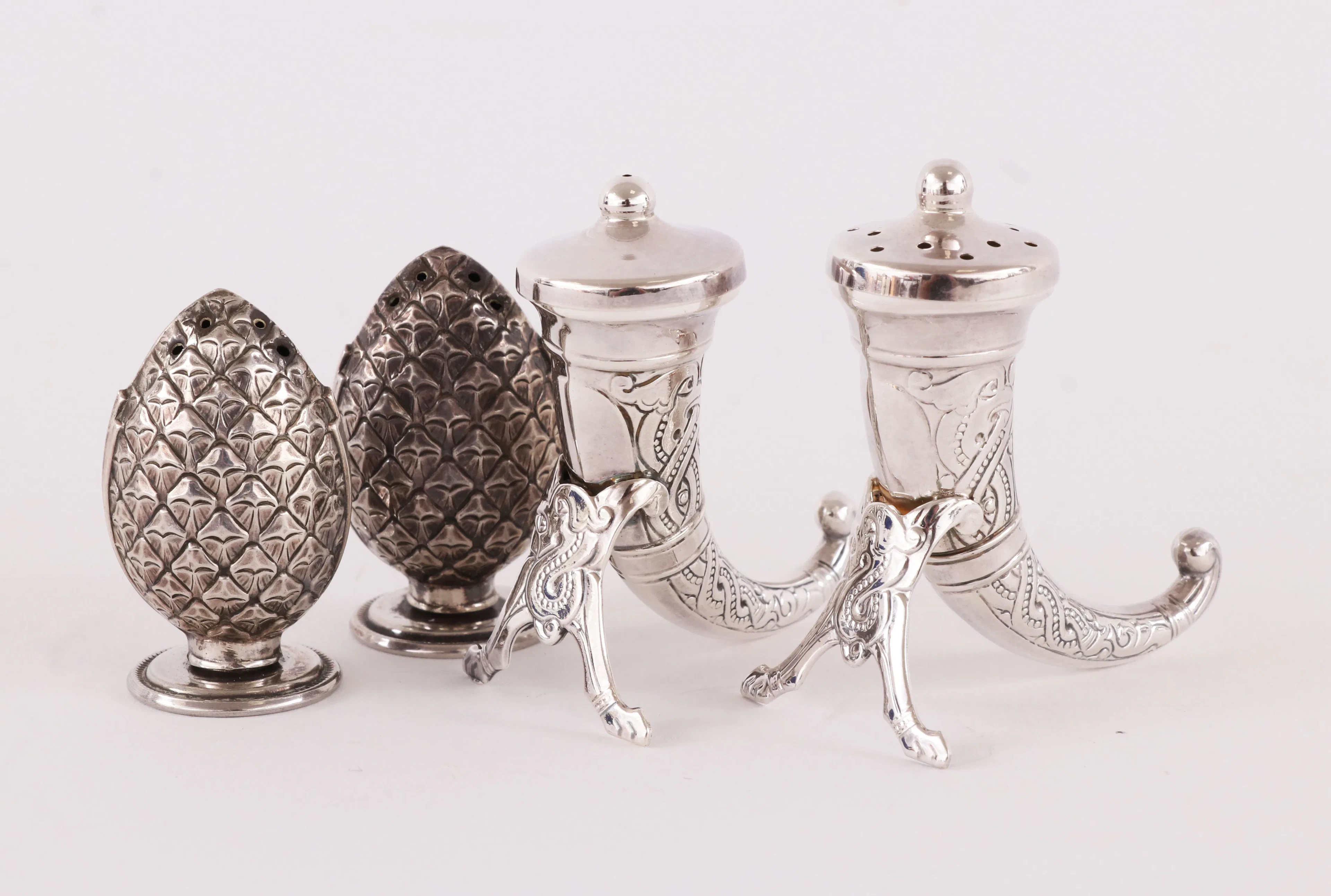 Ströare 2 par, silver