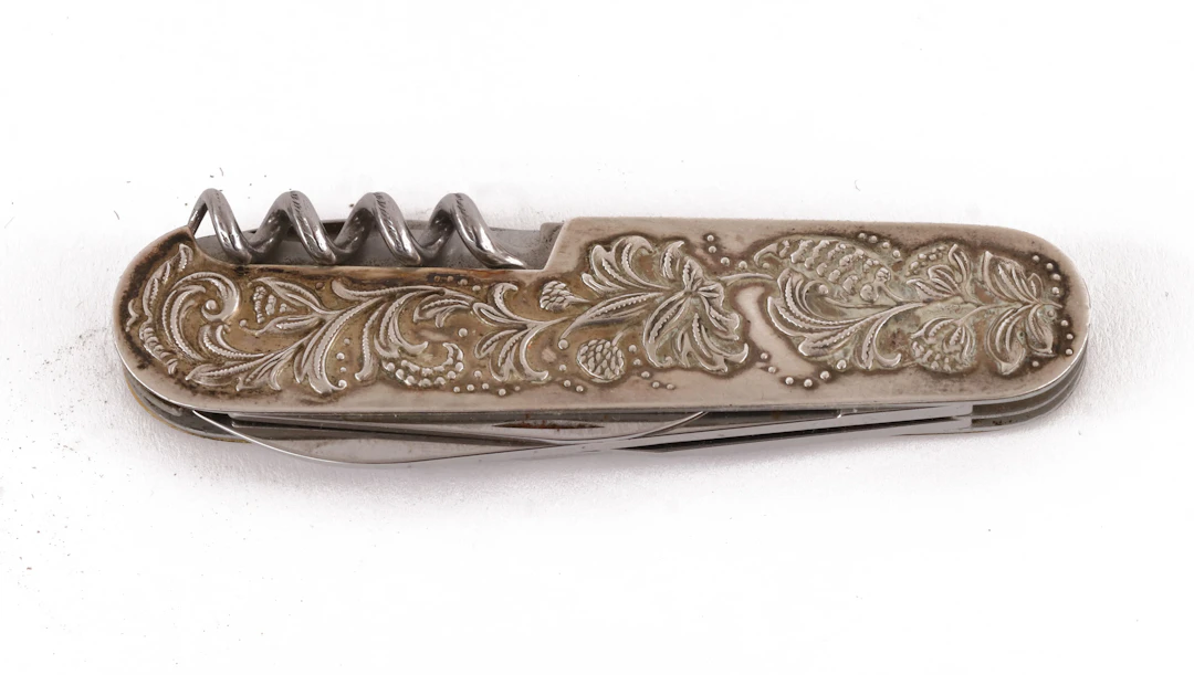 Fickkniv i sterlingsilver, 1900-tal