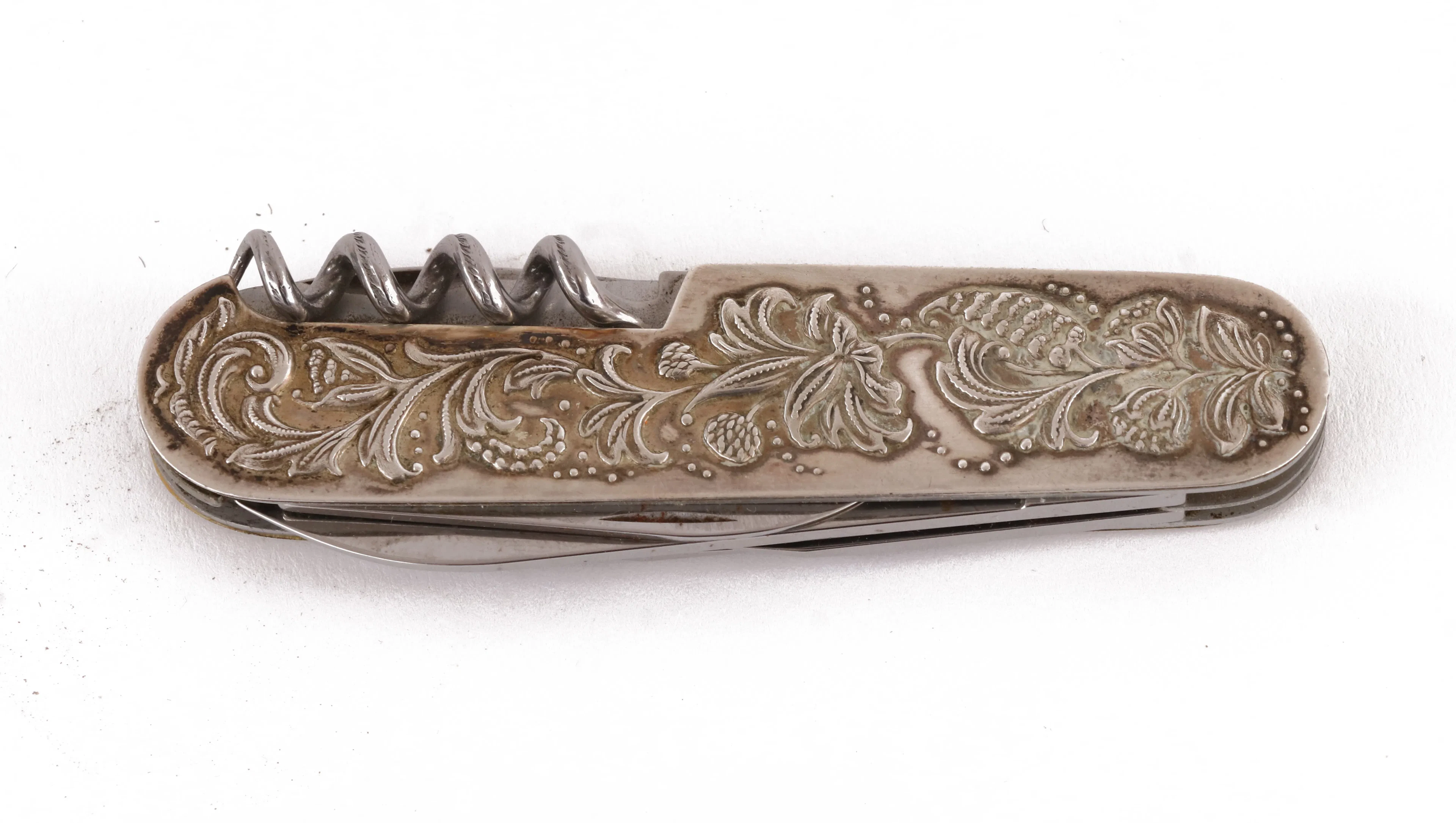 Fickkniv i sterlingsilver, 1900-tal