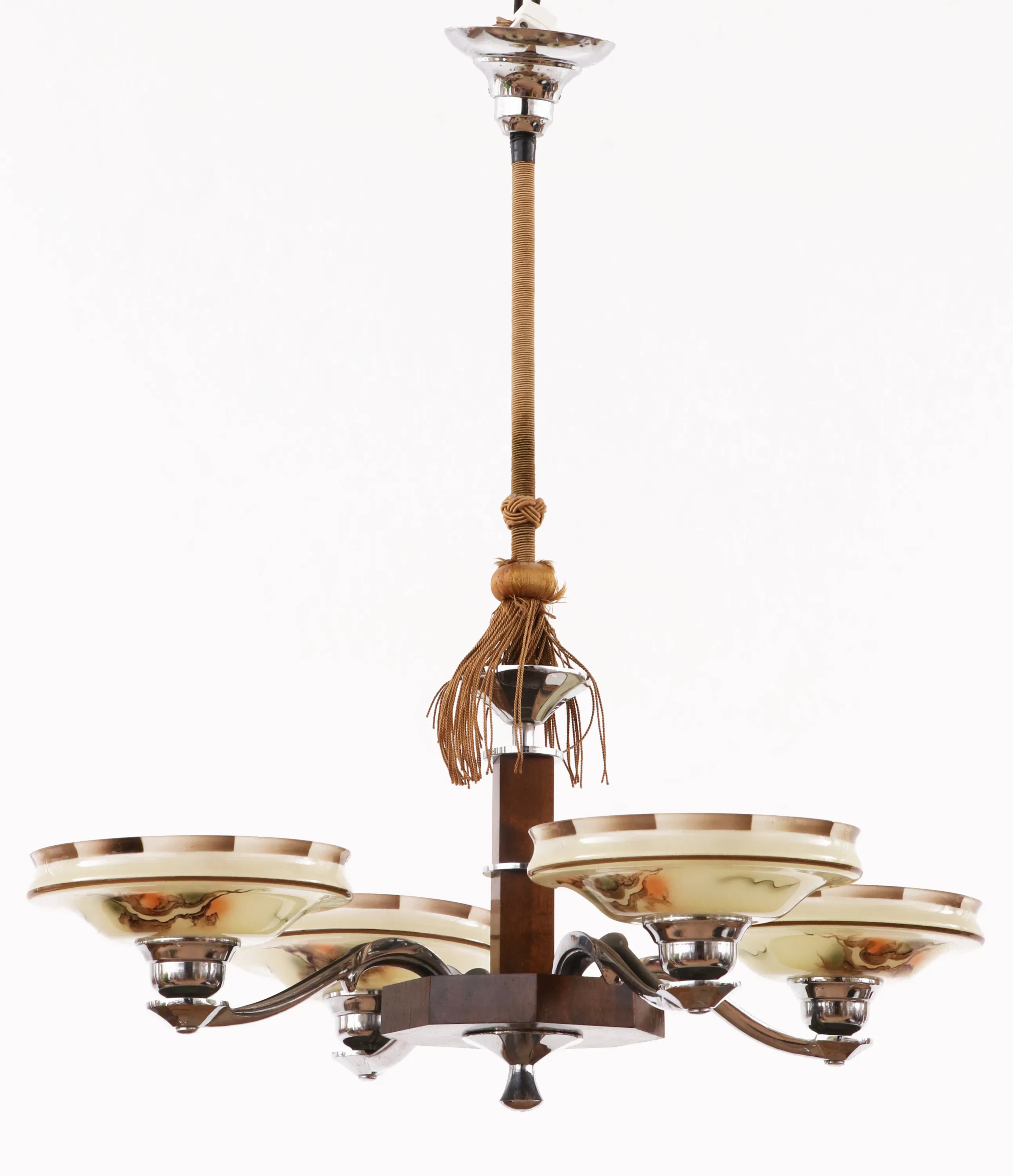 Taklampa, art deco, 1930-tal