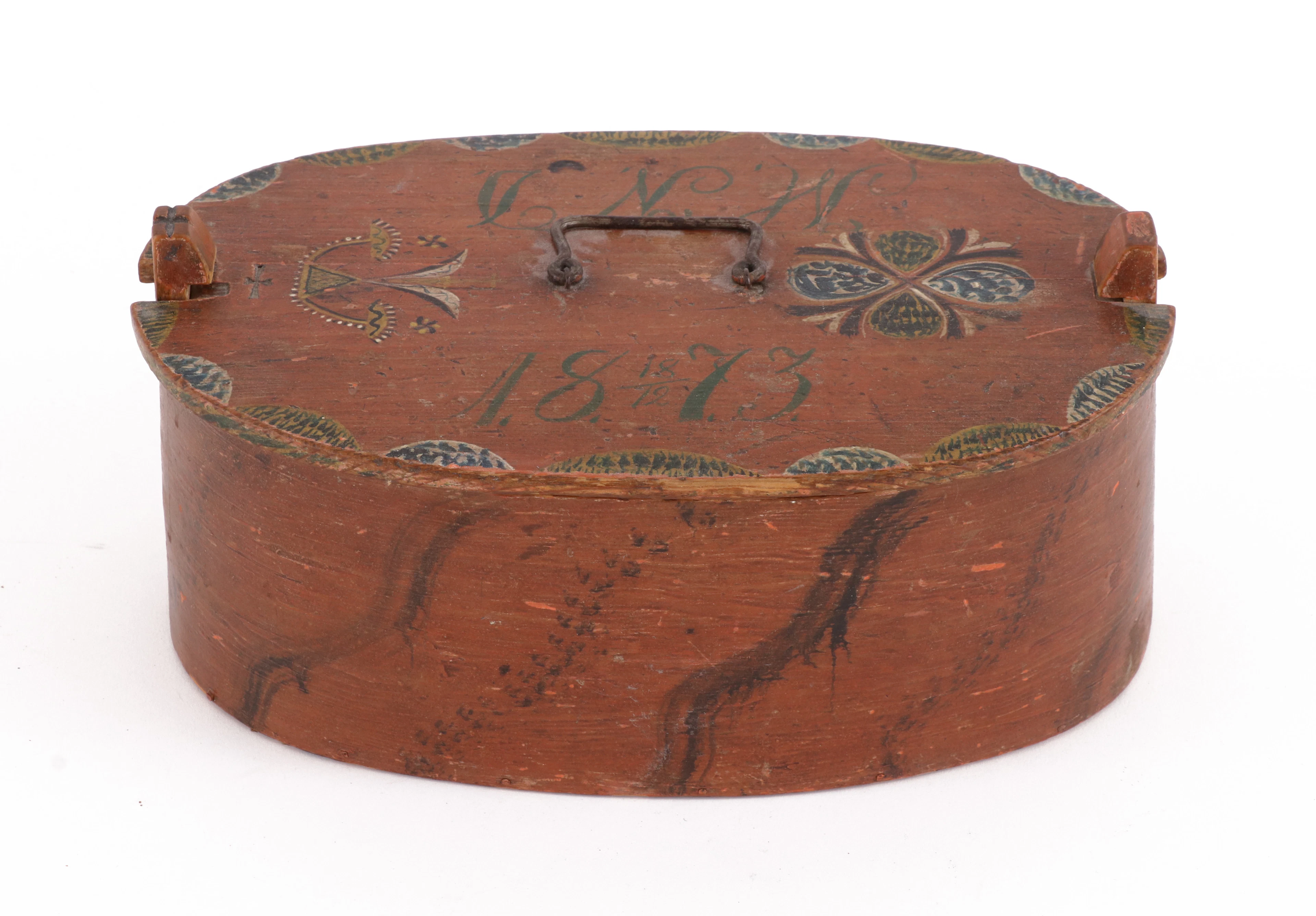 Svepask, allmoge, daterad 1873