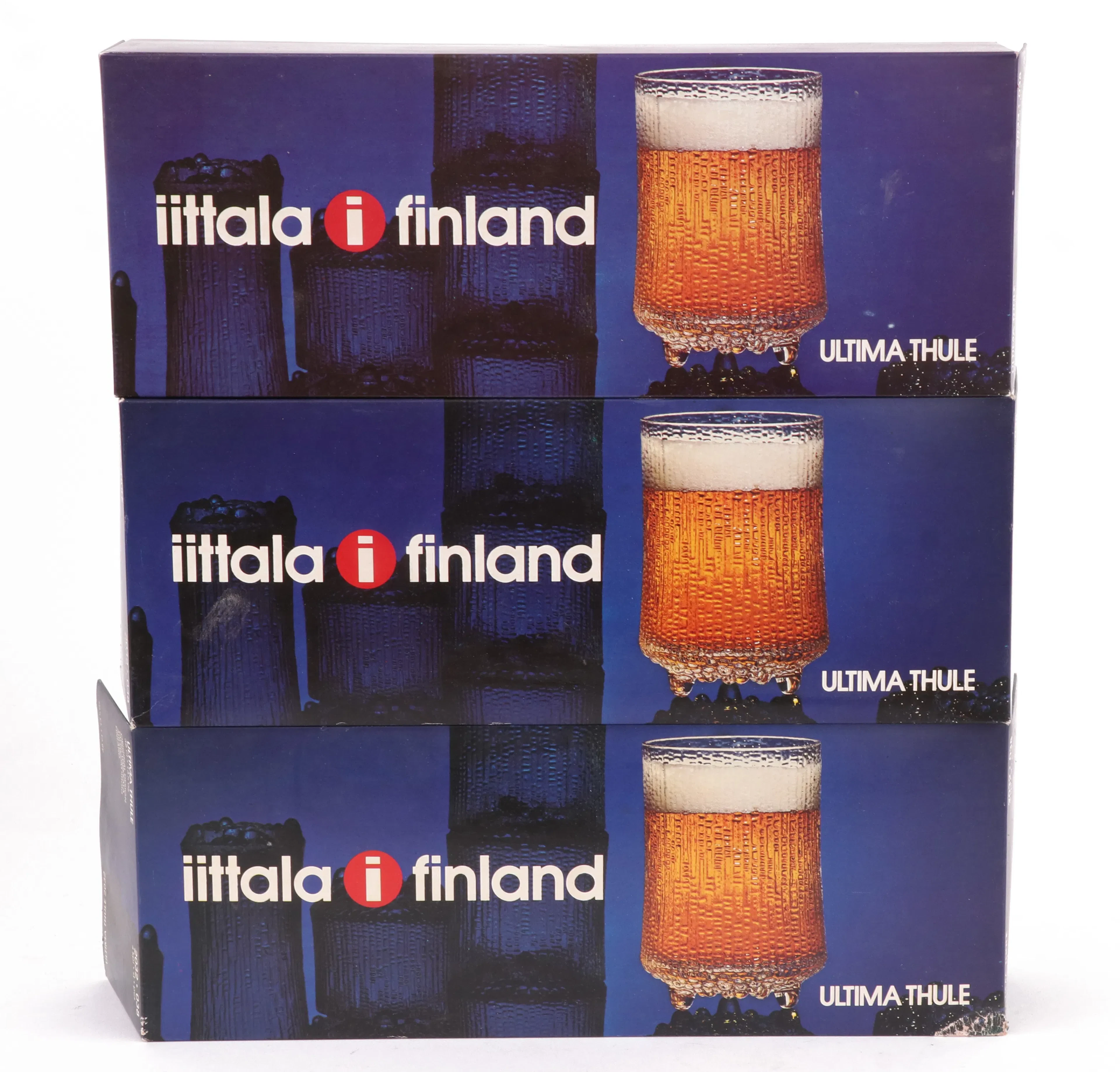 Ölglas 12st, "Ultima Thule", Tapio Wirkkala för Iittala