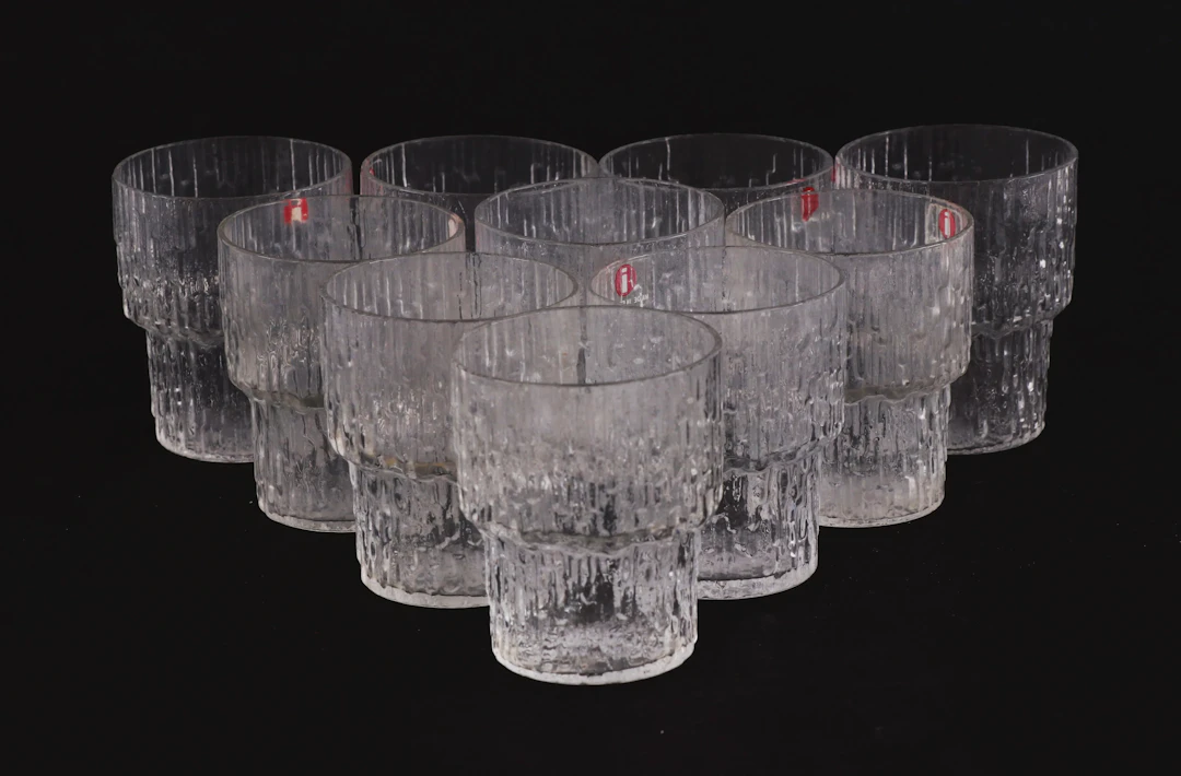 Snapsglas 10st, "Paadar", Iittala
