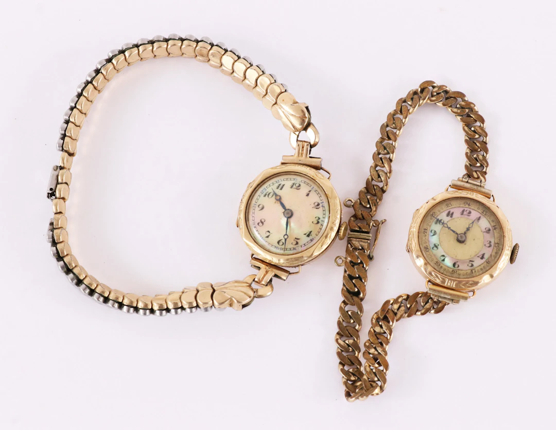 Damarmbandsur 2st, 14k