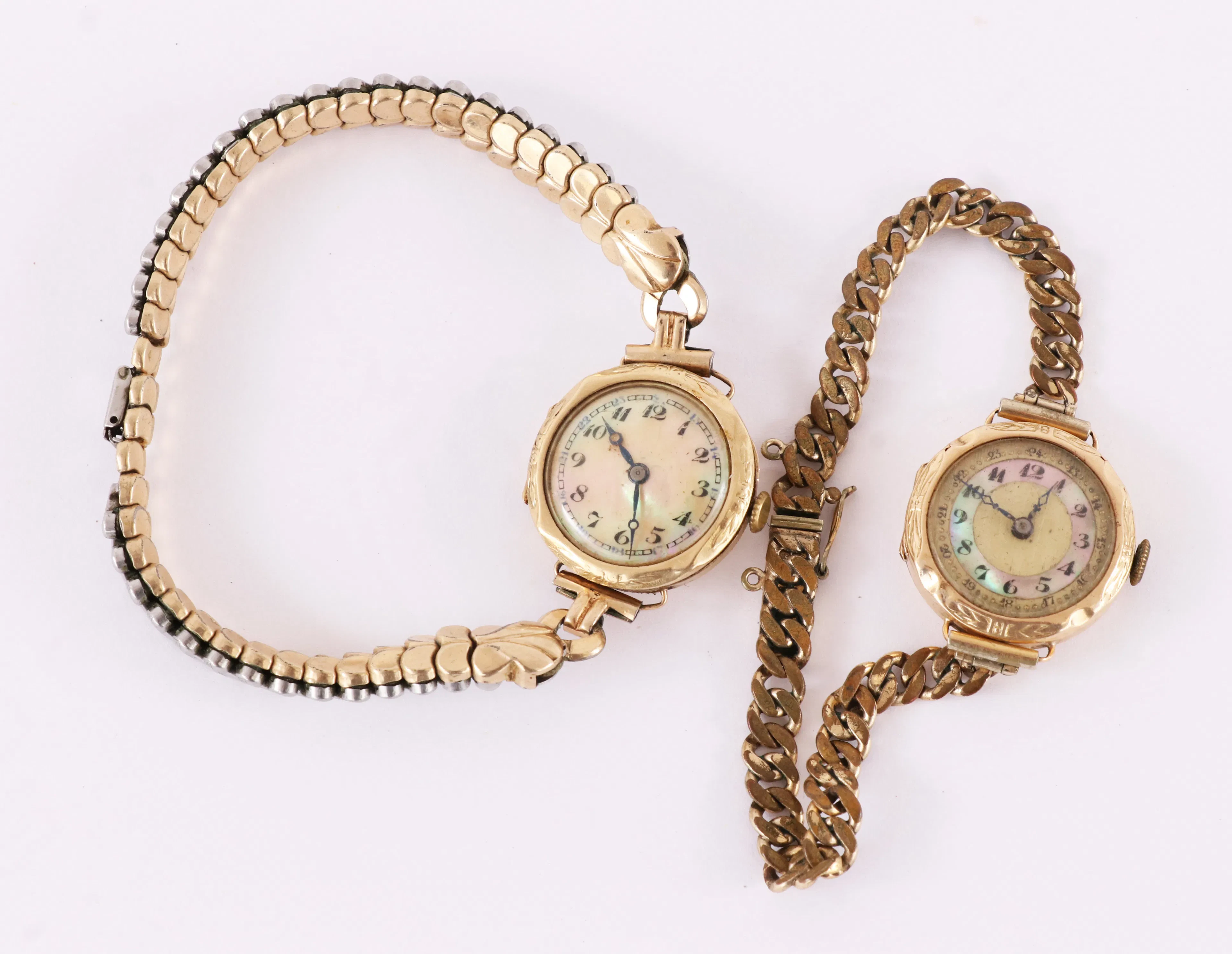 Damarmbandsur 2st, 14k