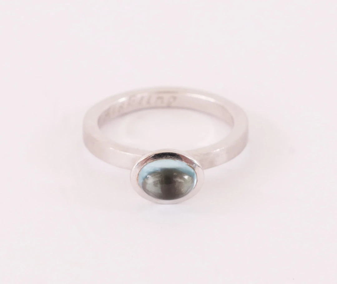 Ring i 18k vitguld, Rolf Guldsmed, Uppsala