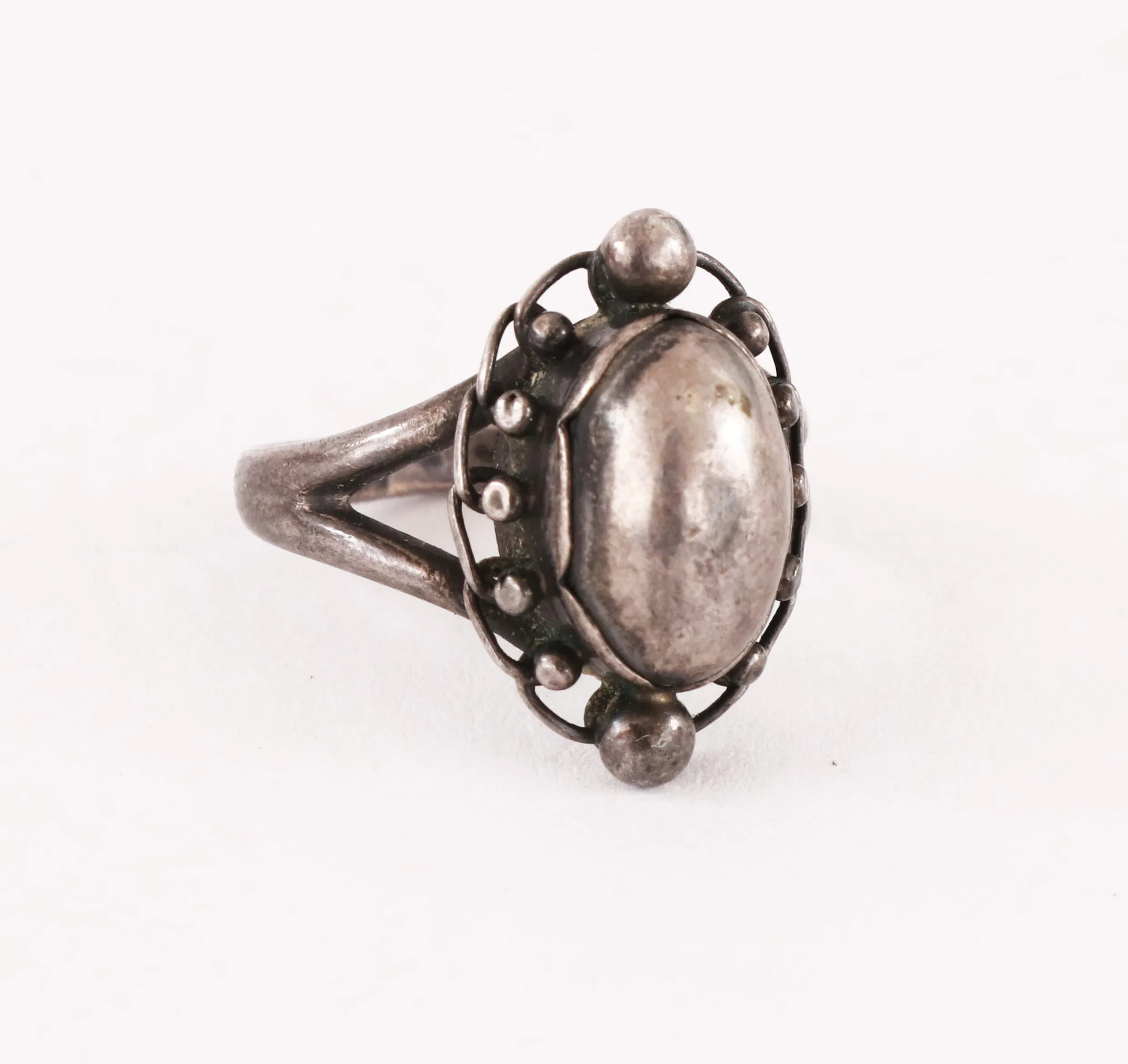 Ring i sterlingsilver, Georg Jensen, Danmark