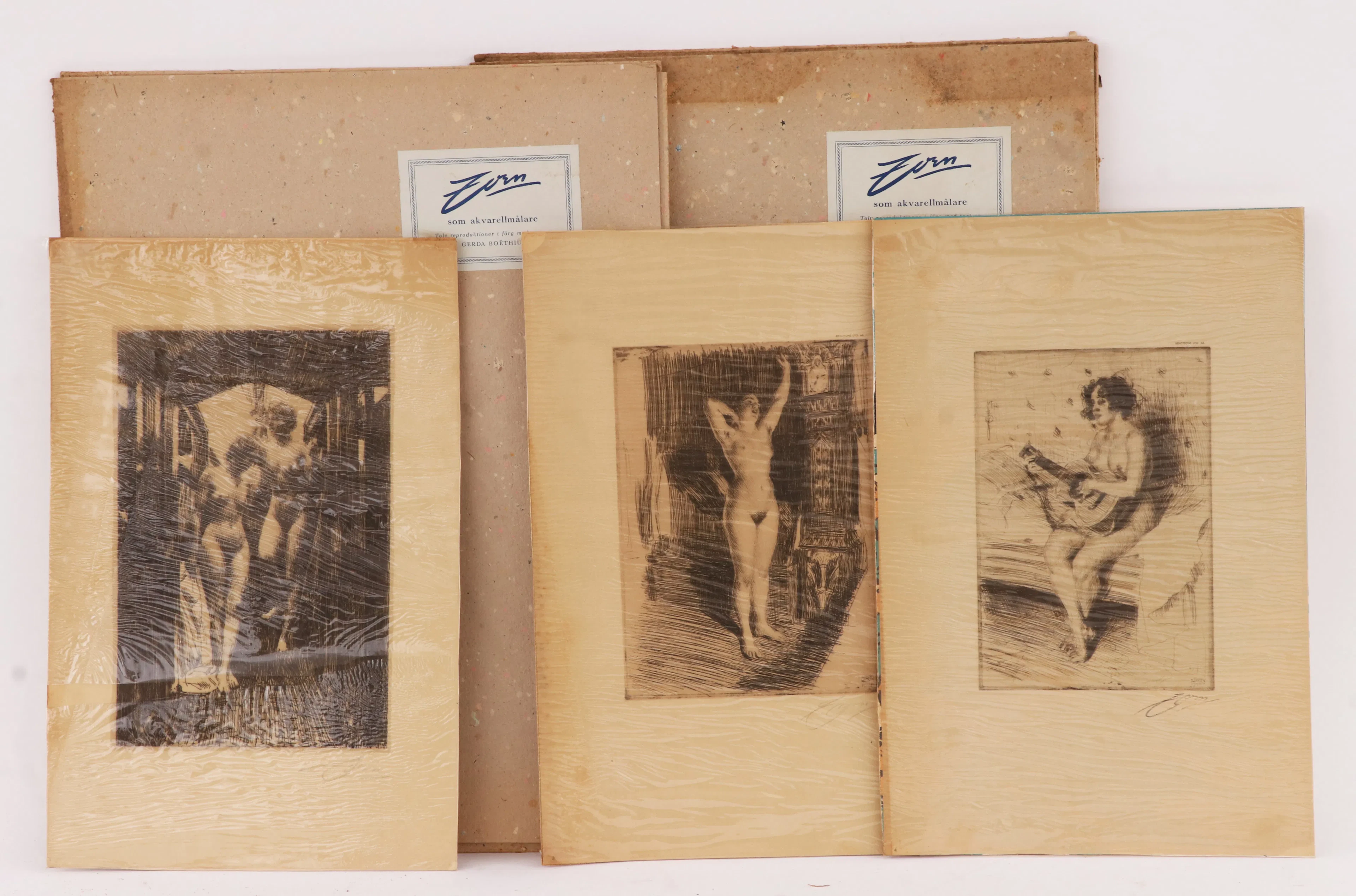 Reproduktioner och litografier, efter Anders Zorn