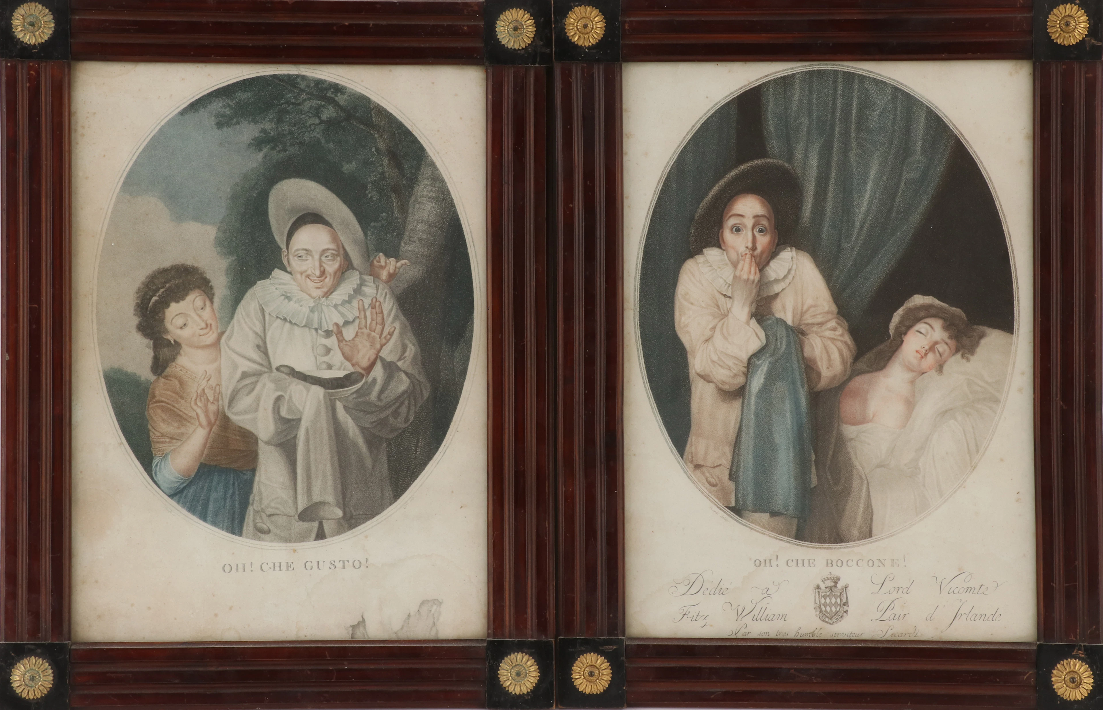 Jacques Louis Copia efter Louis Marie Sicard, bl.a. daterad 1780