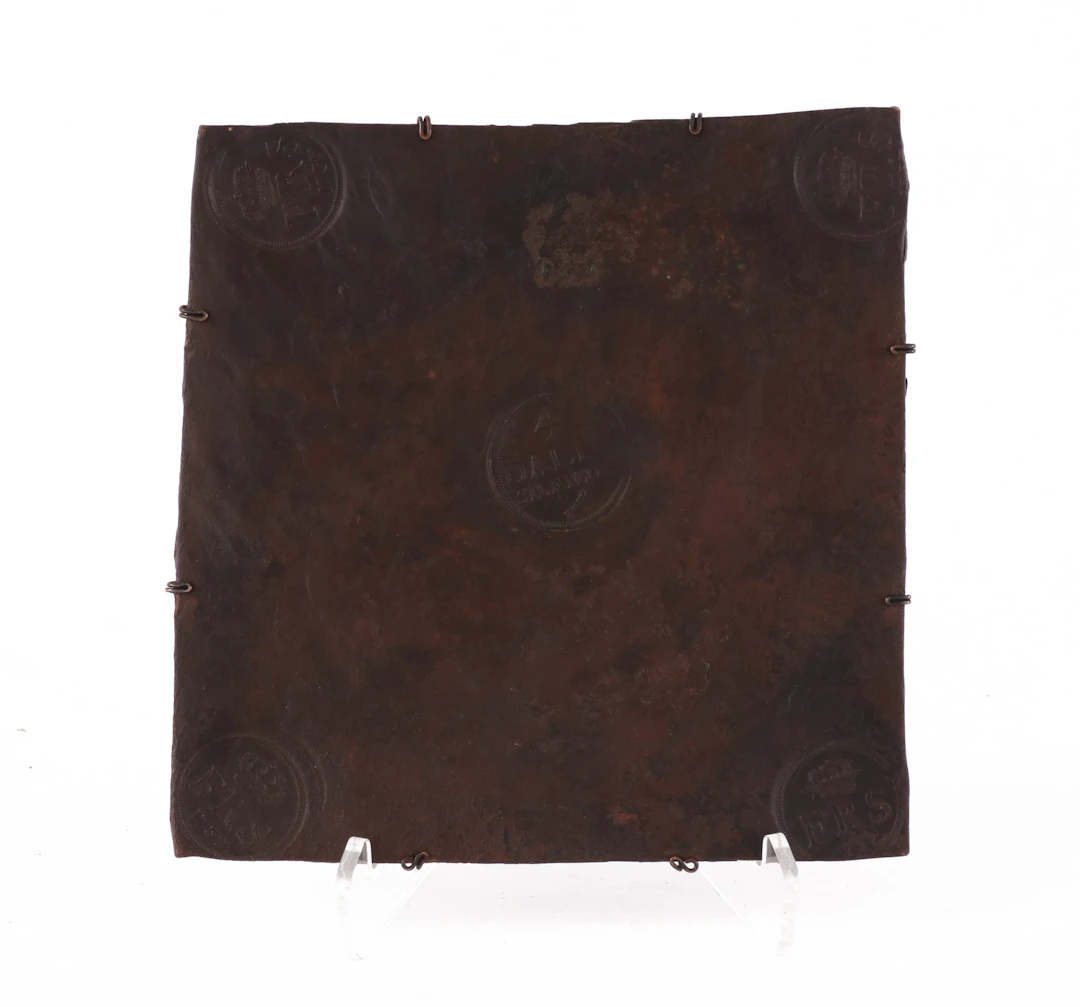 Plåtmynt, 4 daler, Fredrik I, 1737