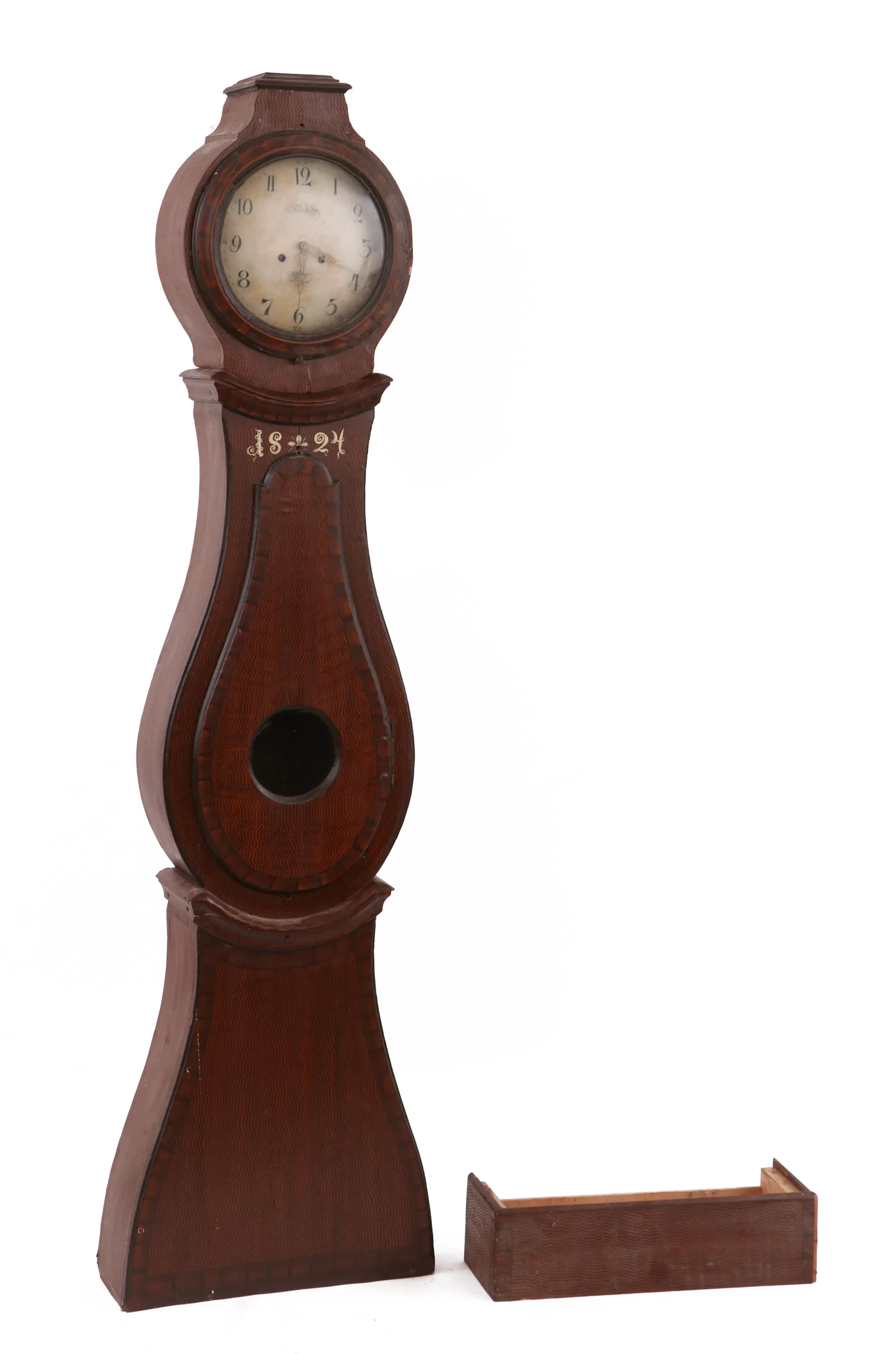 Golvur, allmoge, daterat 1824