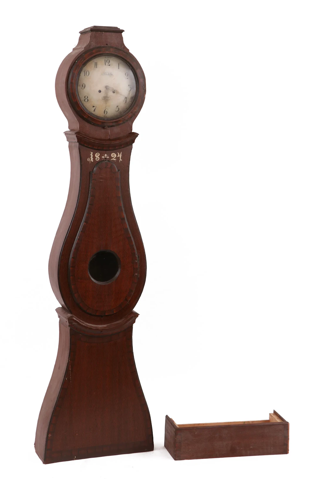 Golvur, allmoge, daterat 1824