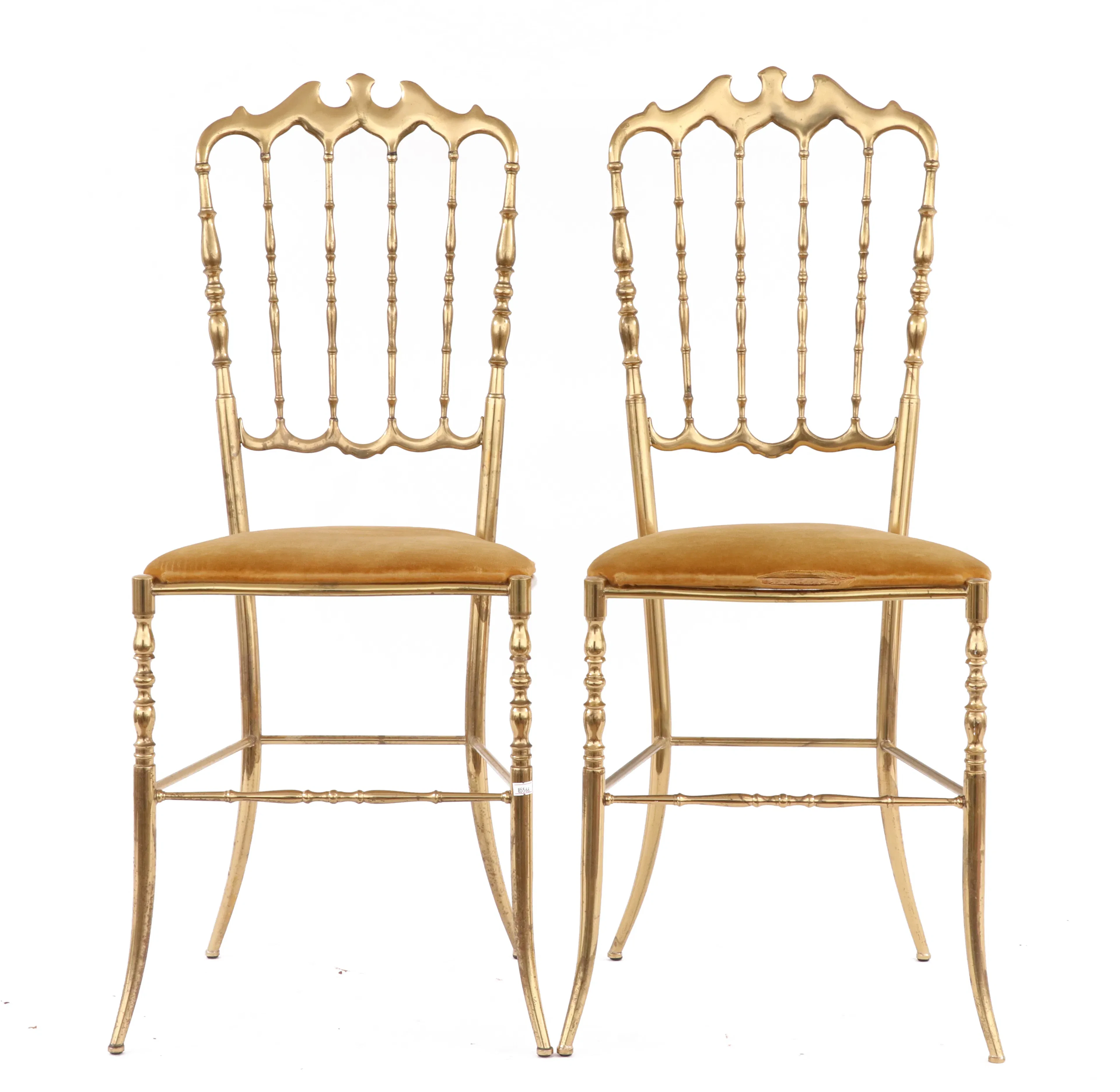 Stolar ett par, Chiavari-modell, 1900-talets andra hälft