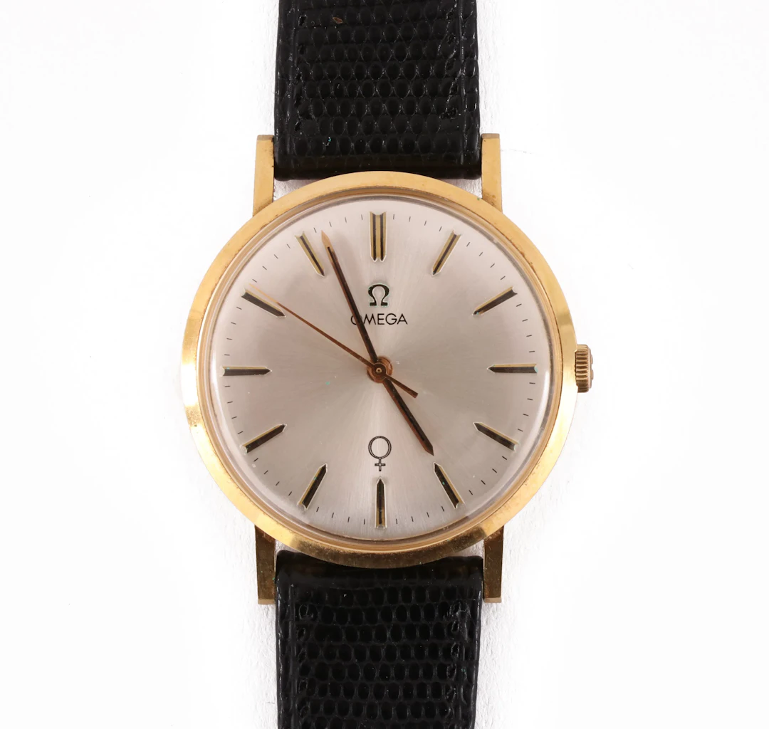 Herrarmbandsur i 18k, Omega