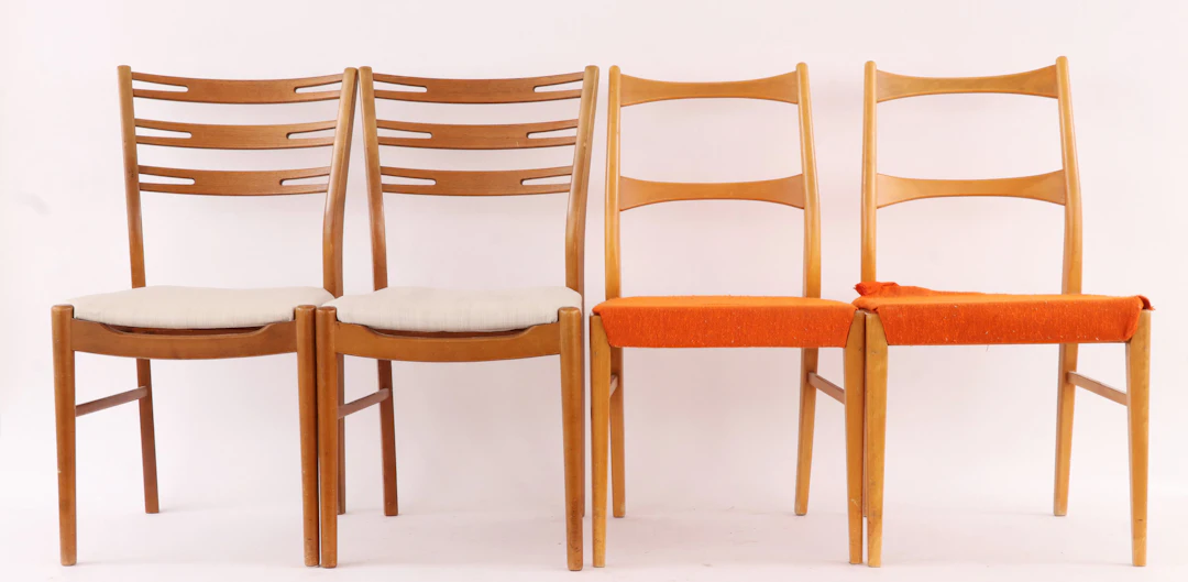 Stolar 2 par, bl.a. "Della", IKEA