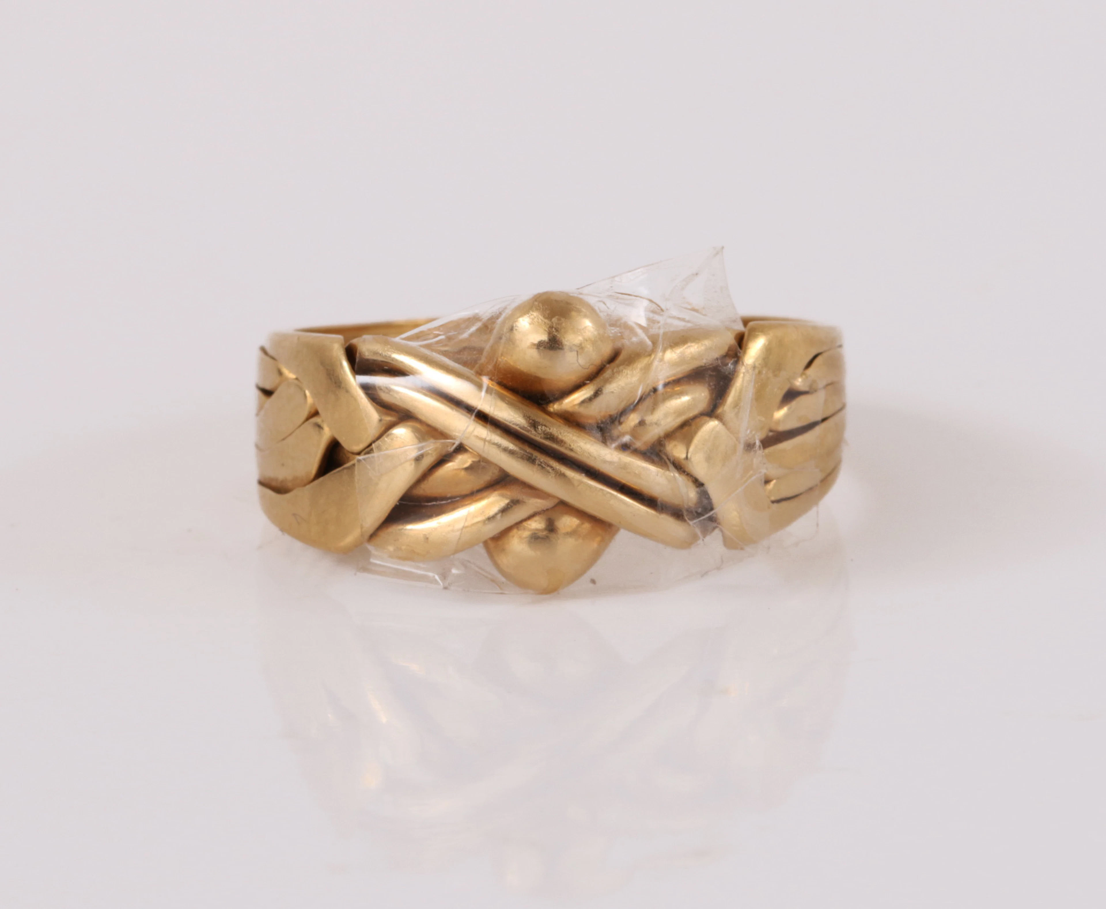 Pusselring i 18k