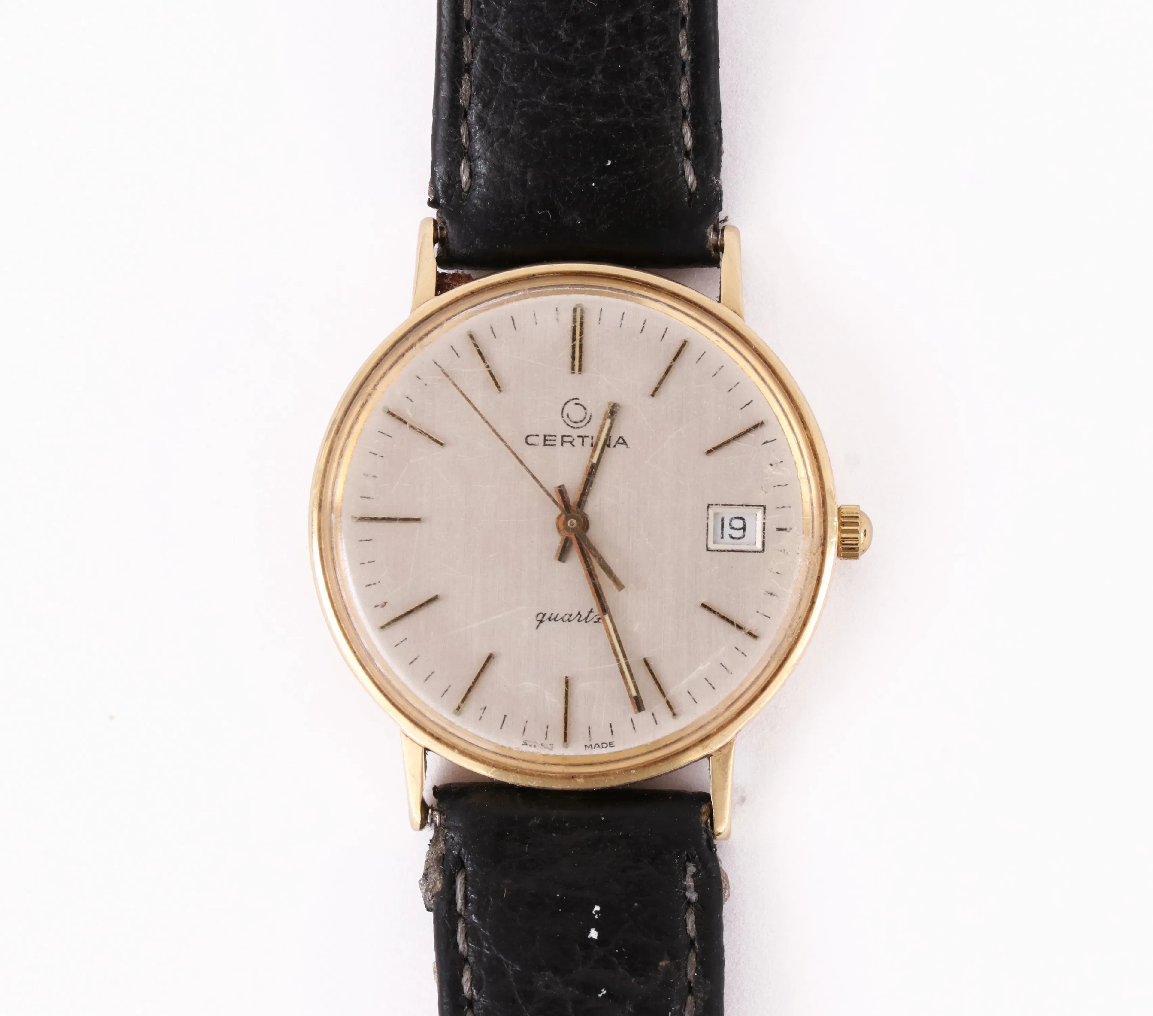 Herrarmbandsur i 14k, Certina