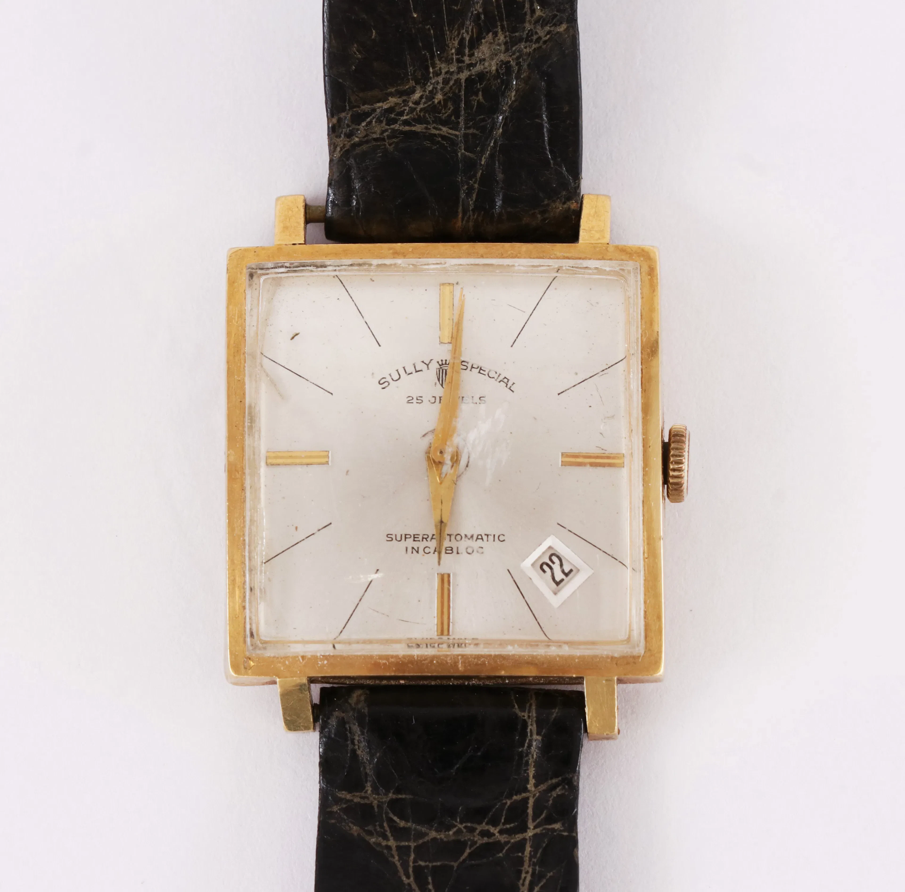 Herrarmbandsur i 18k, Sully Special