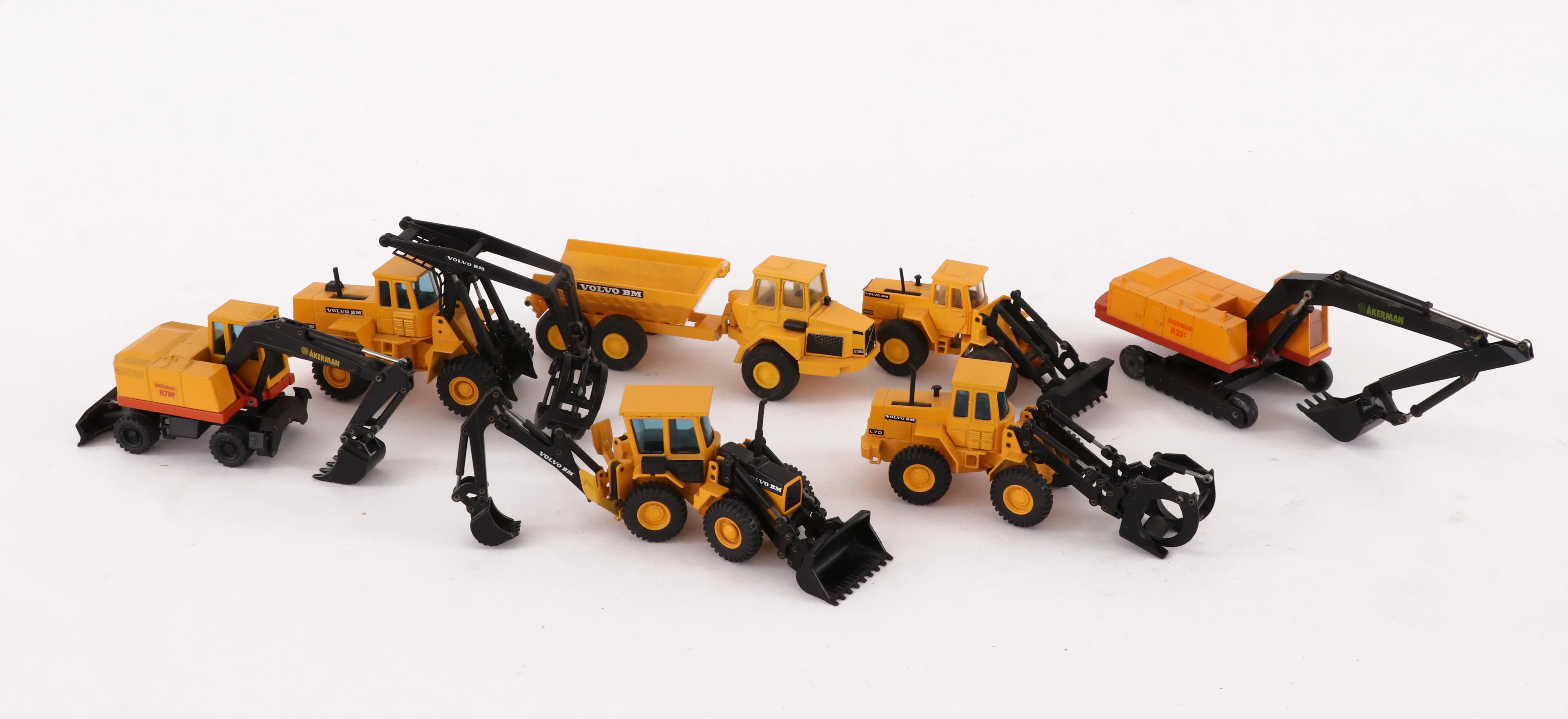 Leksaksfordon 7 delar, bl.a. NZG Modelle, Joal
