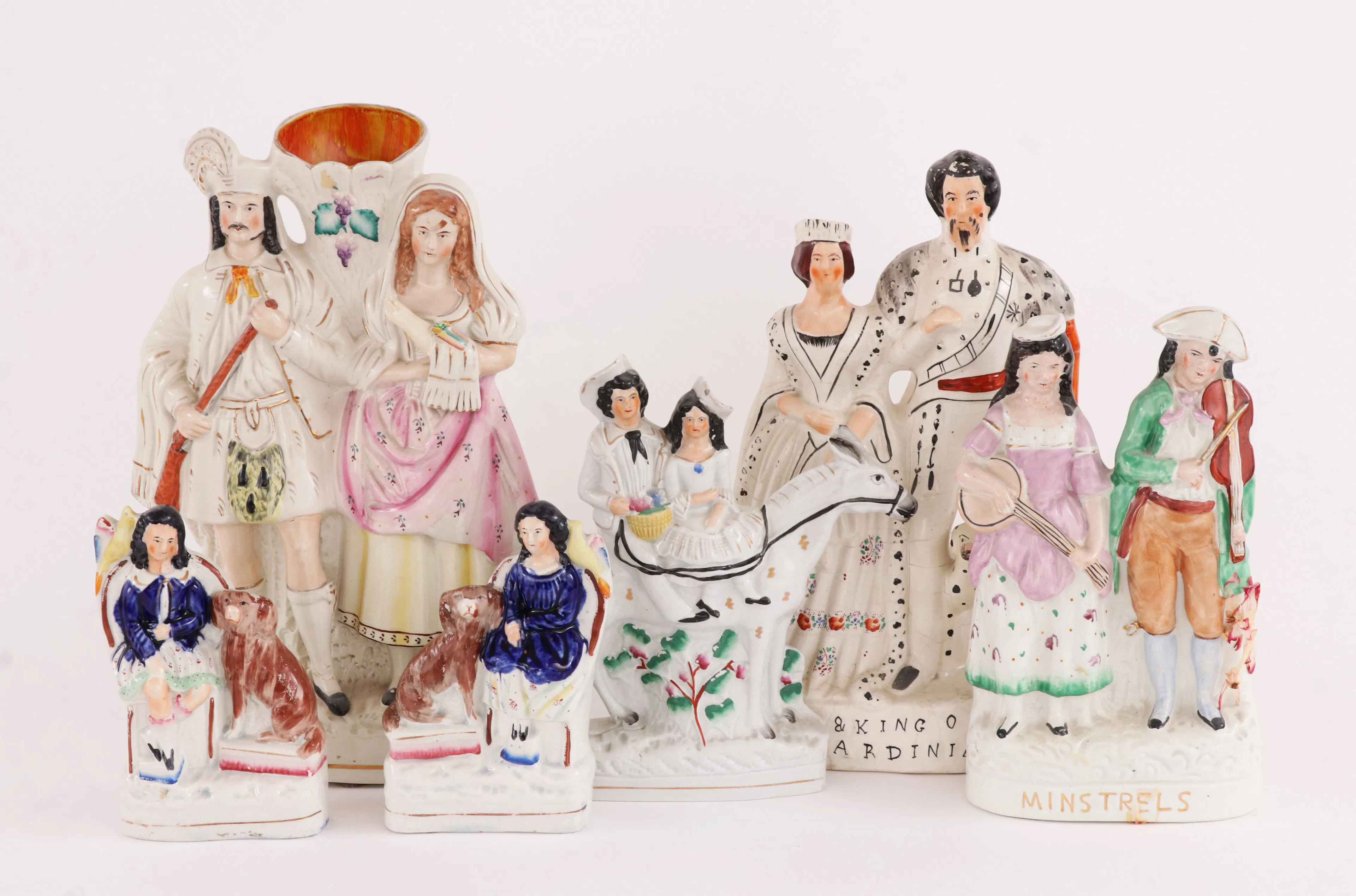 Figuriner 6st, England, 18/1900-tal