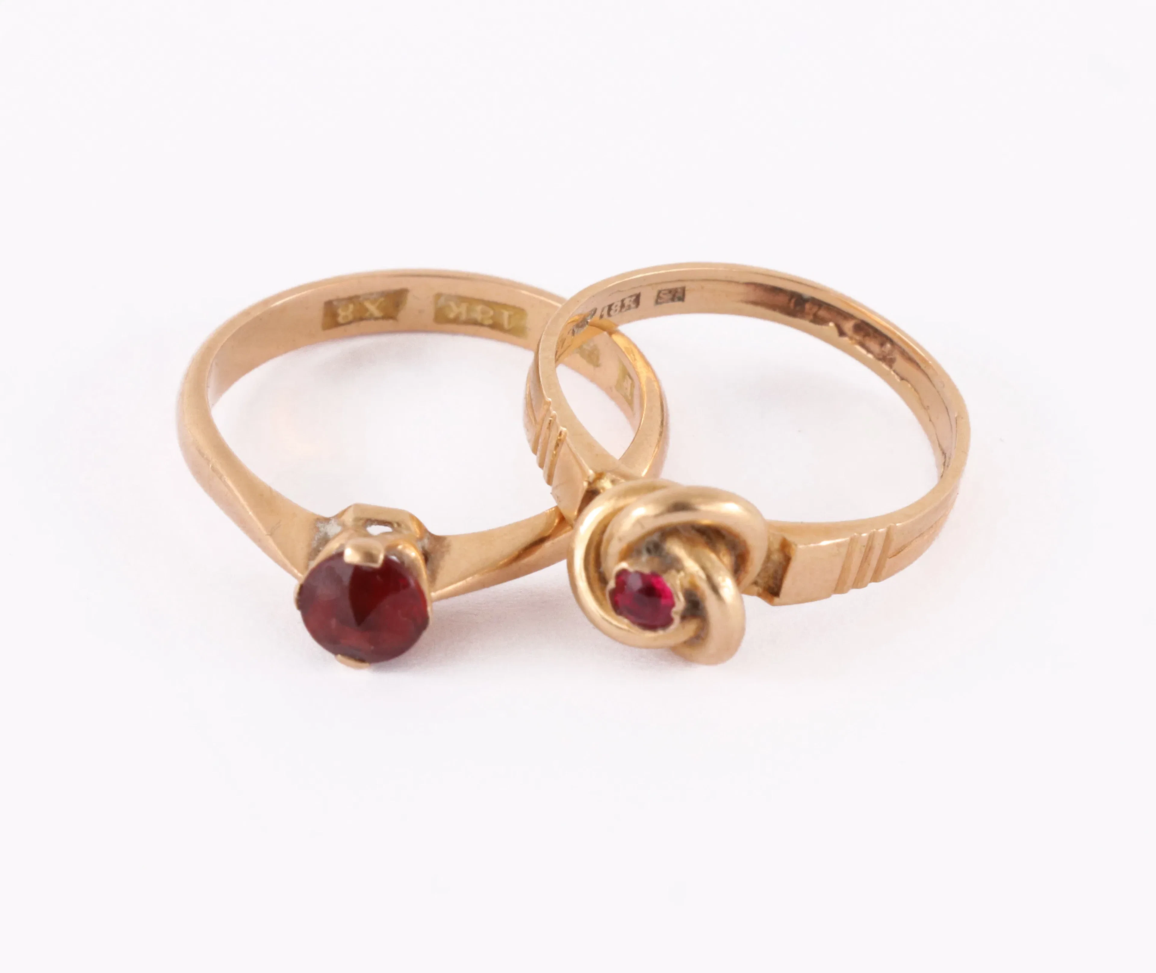 Ringar 2st, 18k