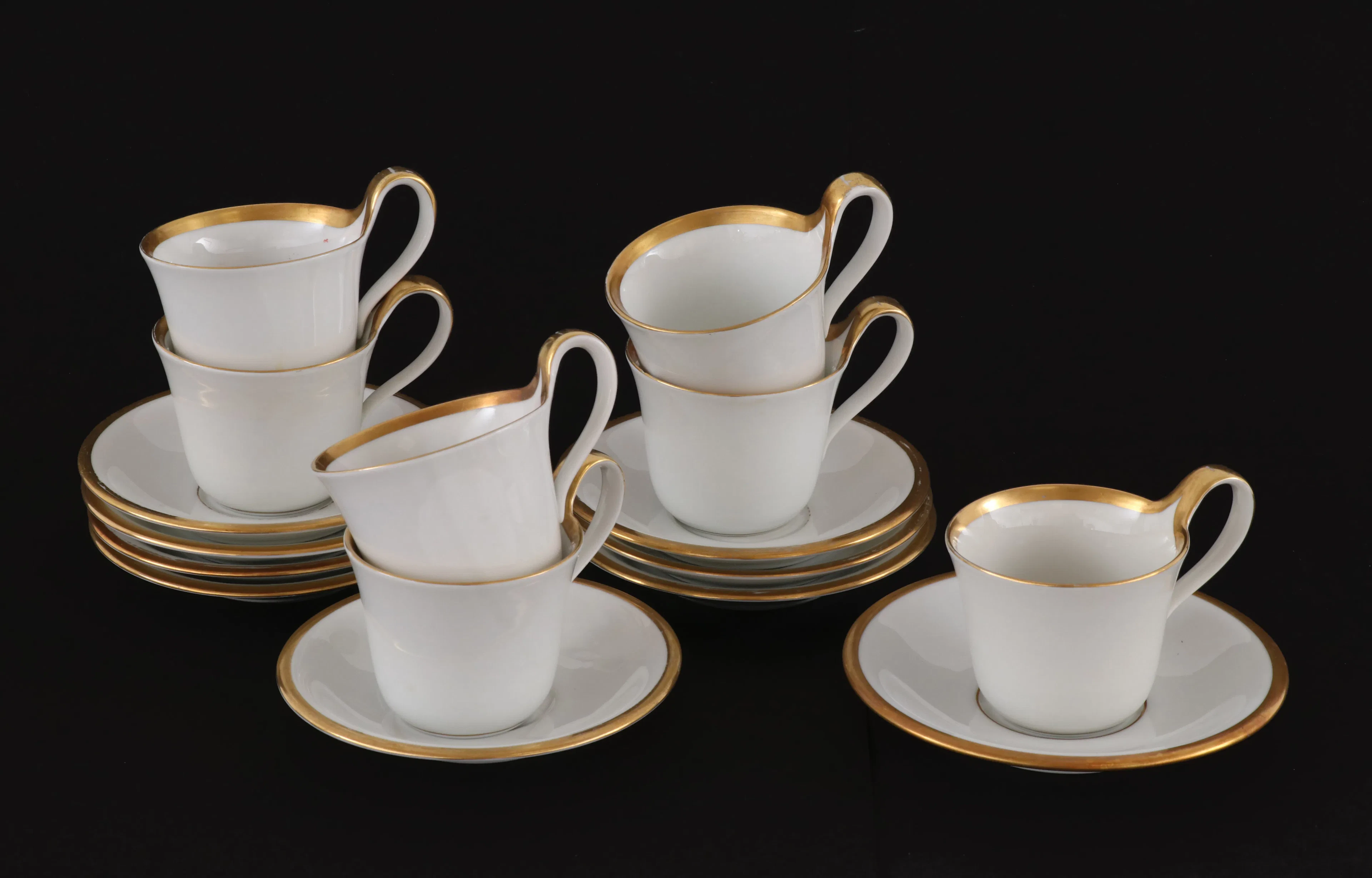 Kaffeservisdelar, "Golden Sun", Sigvard Bernadotte för Bing & Gröndahl