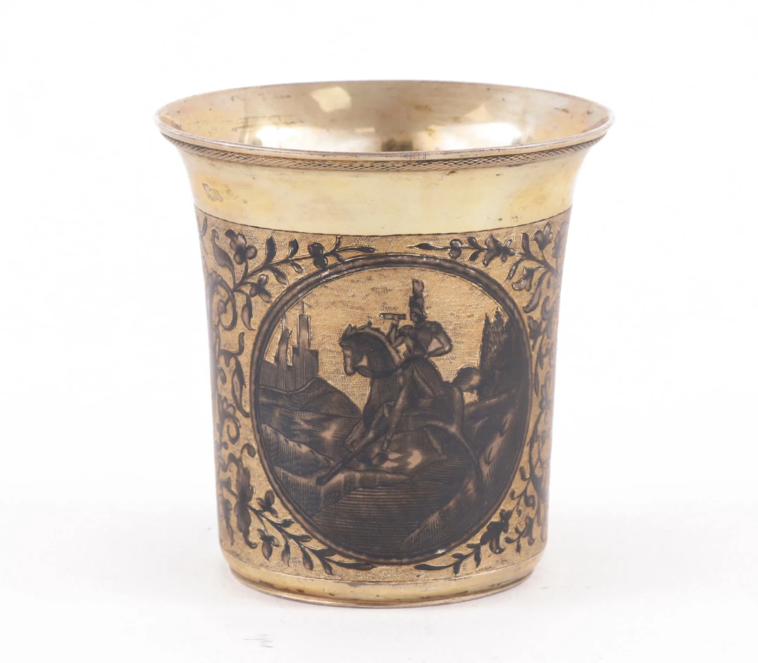 Bägare i silver, Ryssland, Moskva, troligen 1848
