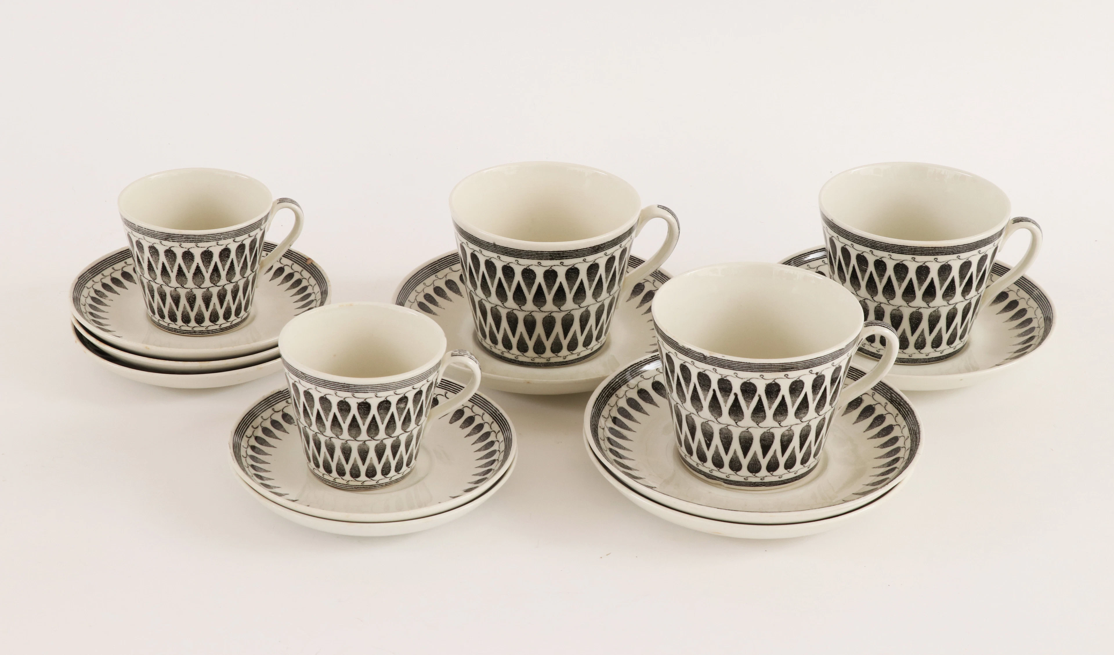 Te- och kaffeservisdelar, "Lillemor", Arthur Percy för Gefle