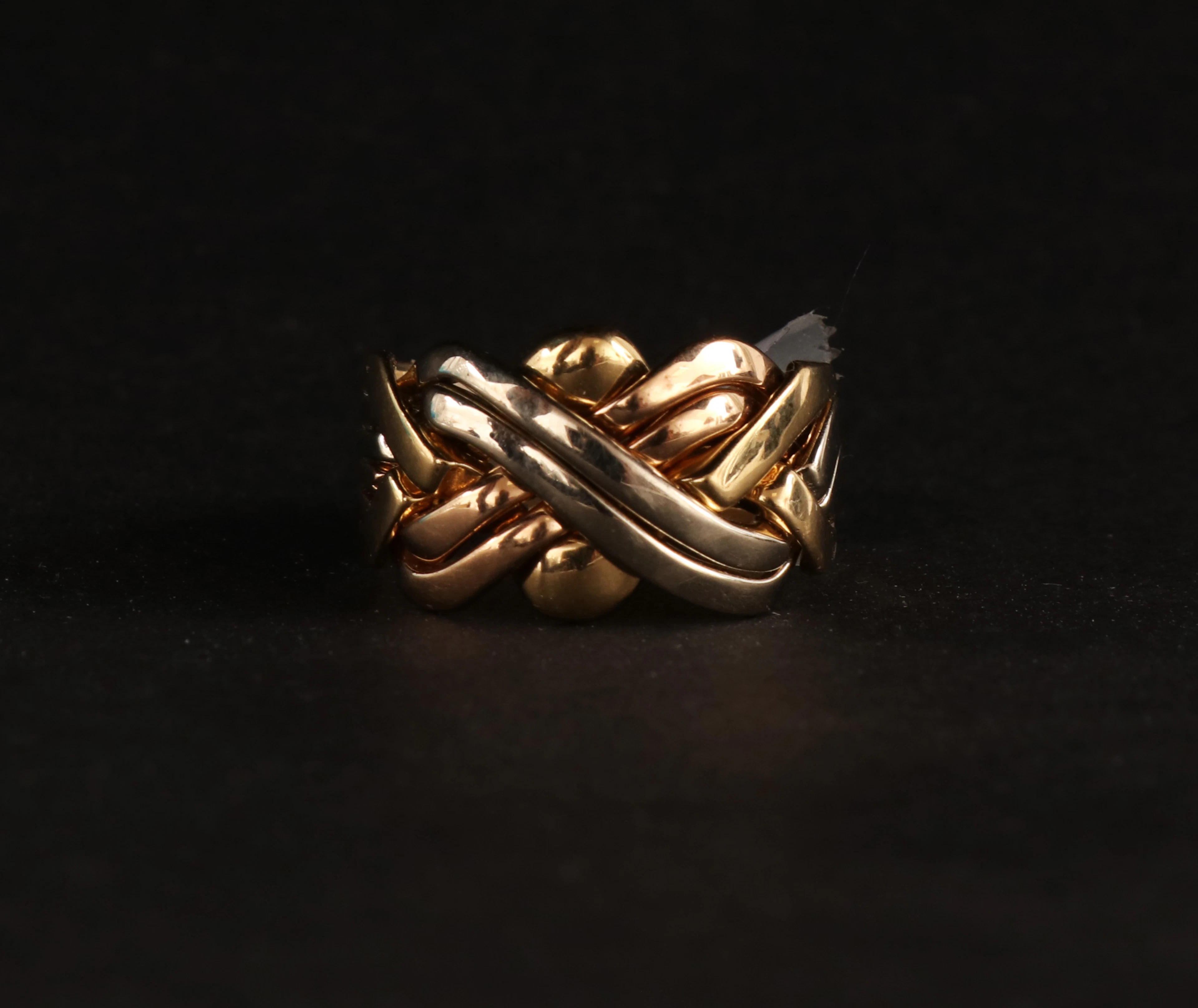 Pusselring i 18k