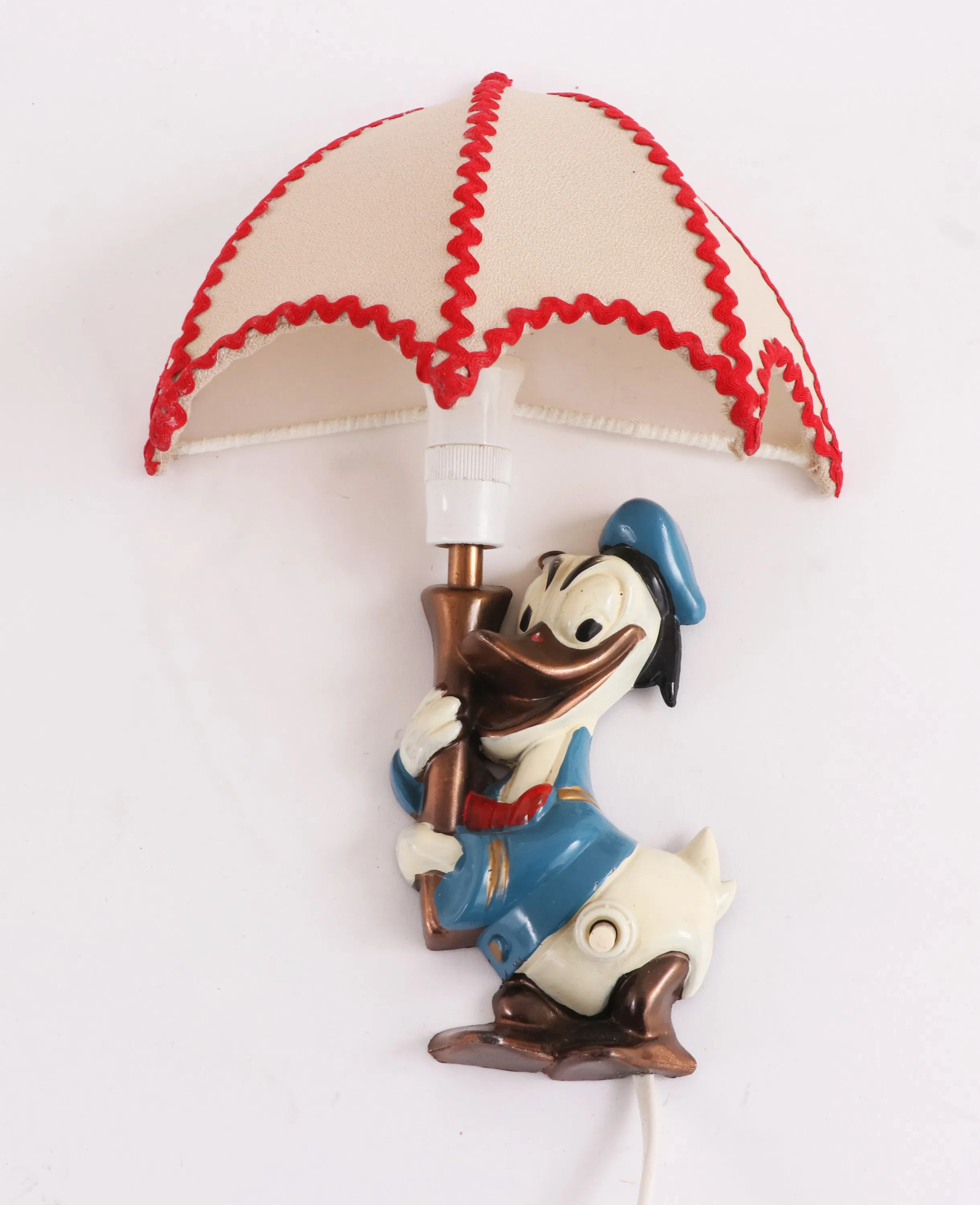 Vägglampa, "Kalle Anka", 1950/60-tal