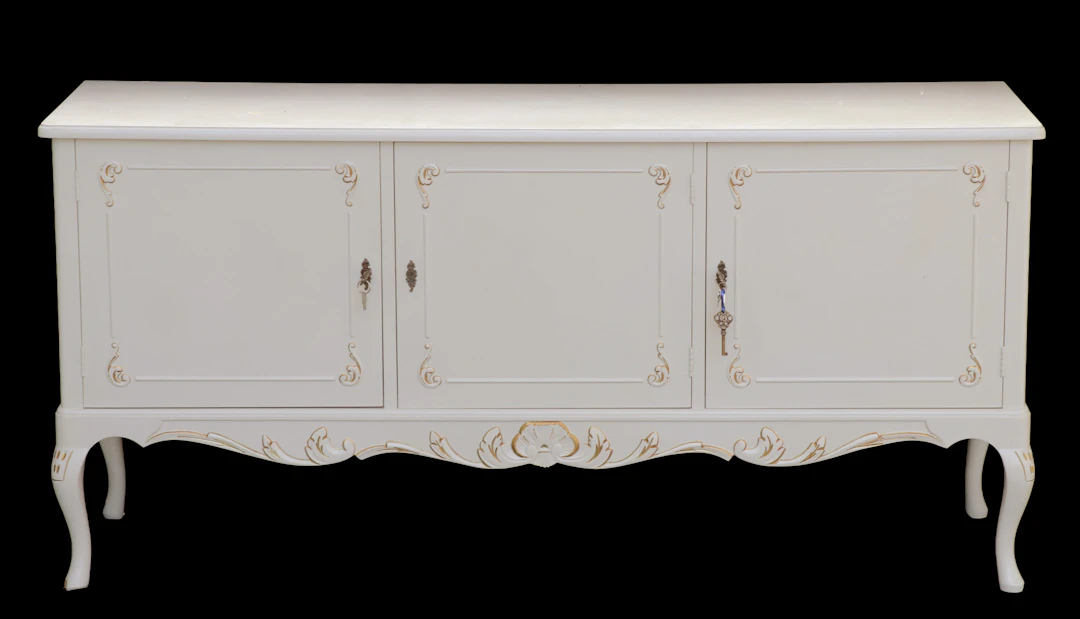 Sideboard, rokokostil, 1900-talets andra hälft