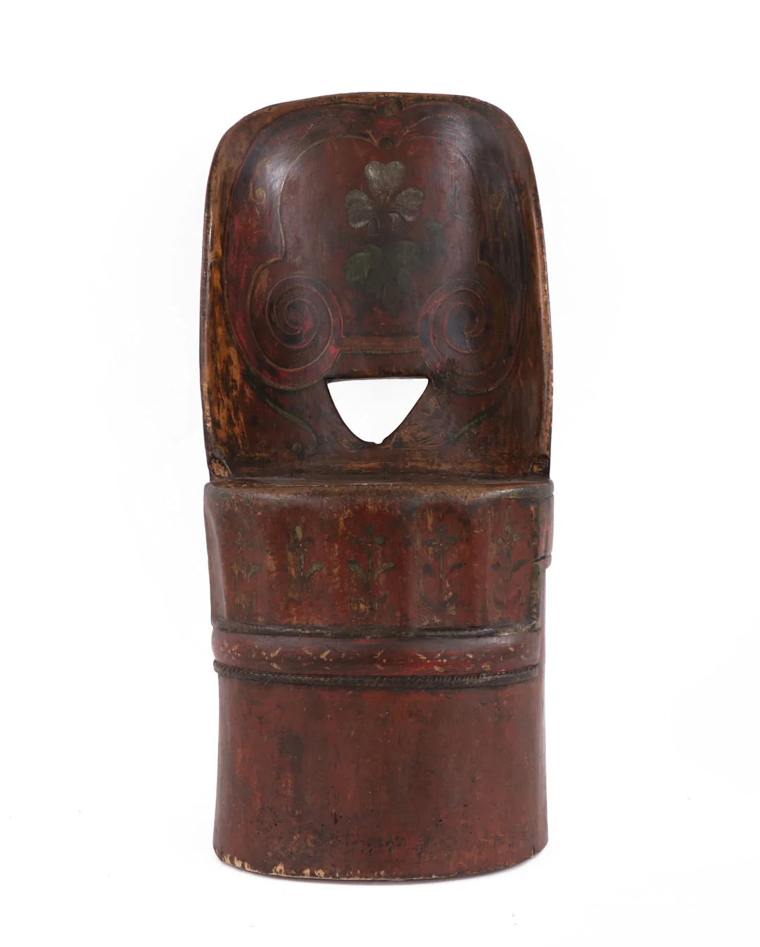 Kubbstol, allmoge, Norge, 1800-tal