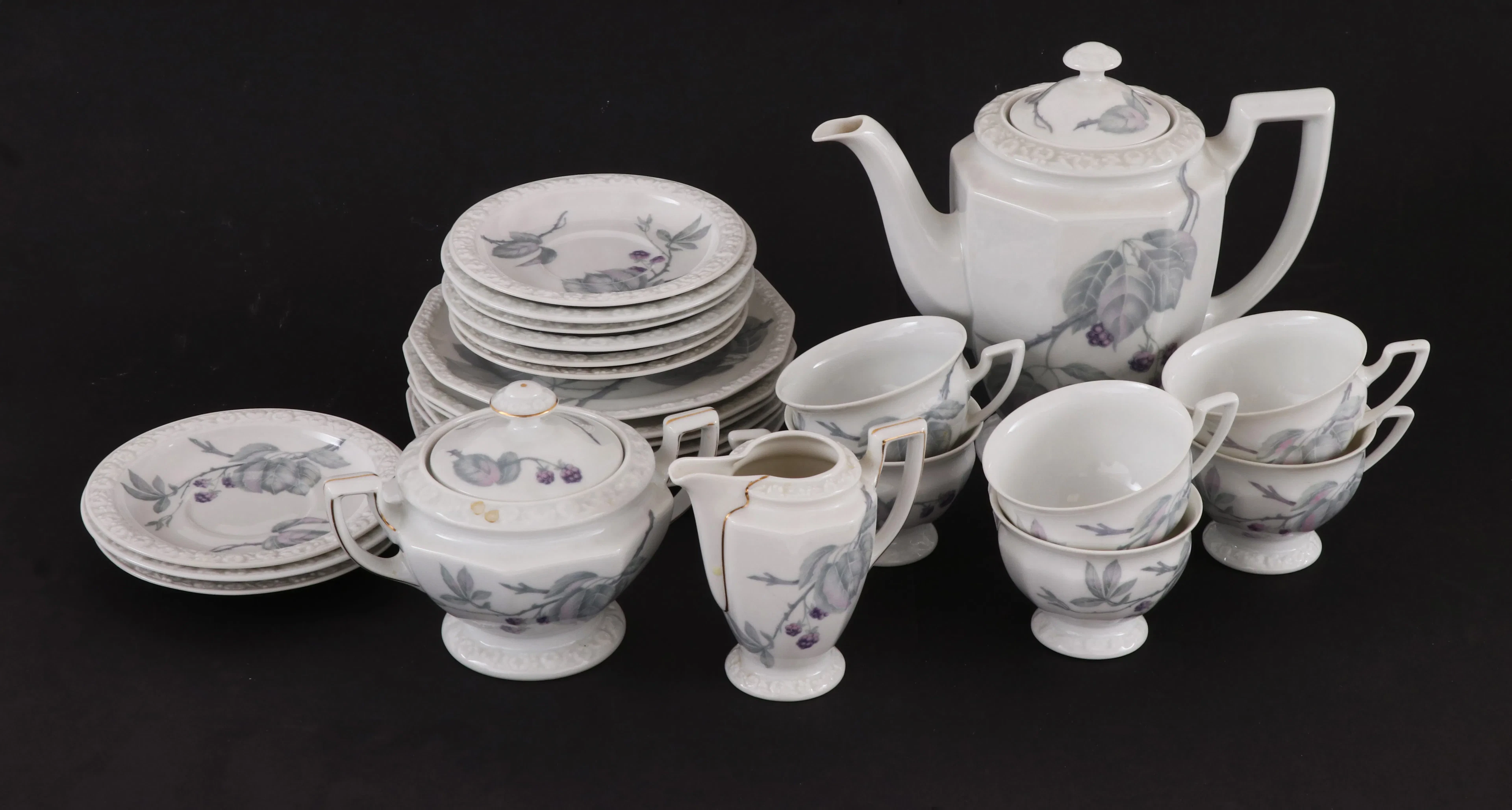 Kaffeservisdelar, "Maria", Rosenthal