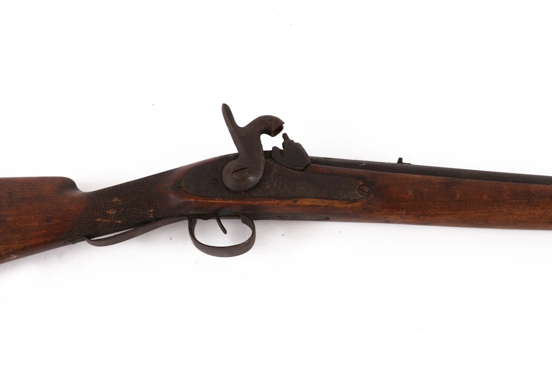 Slaglåsgevär, daterat 1852