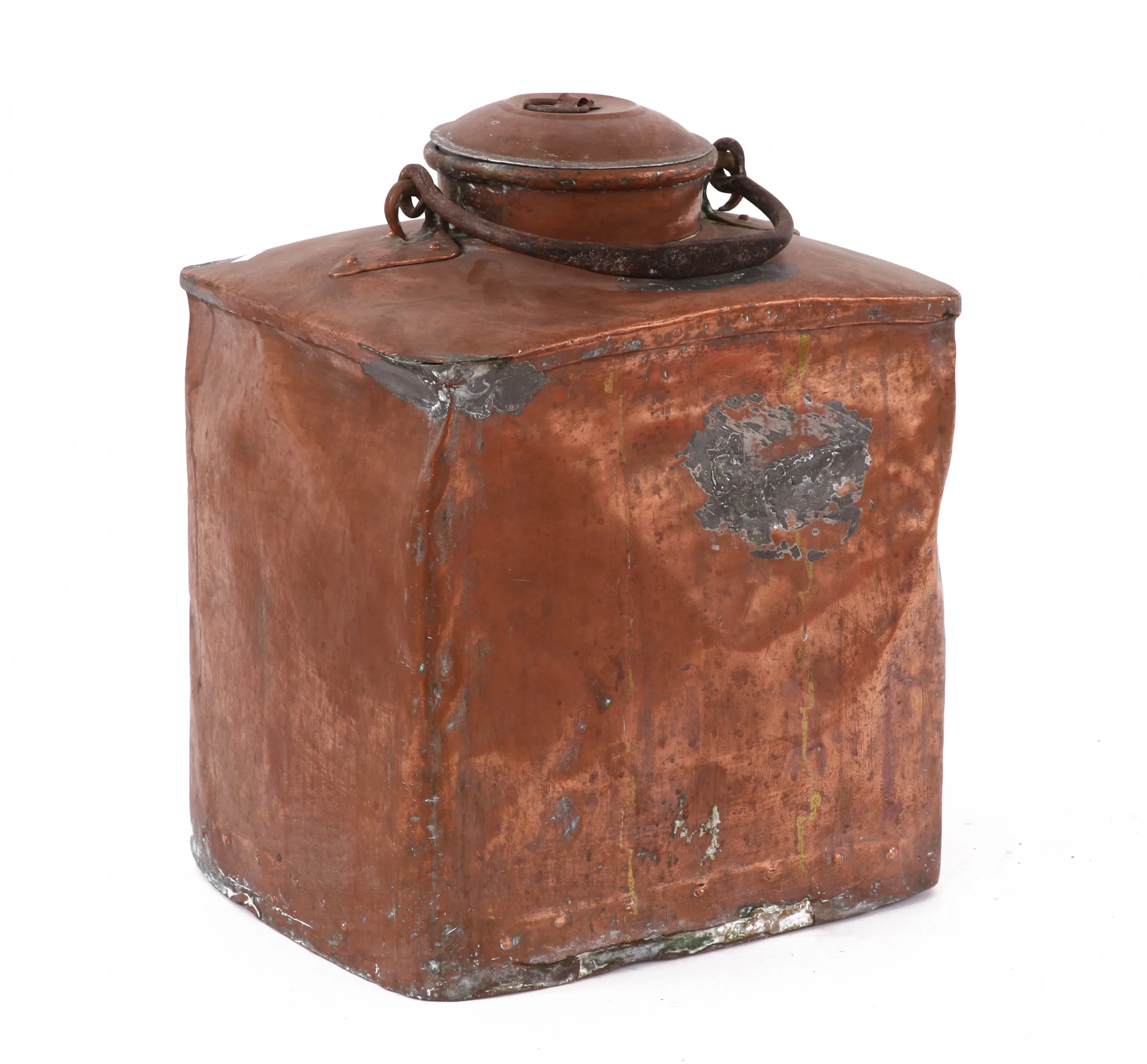 Behållare i koppar, 1800-tal