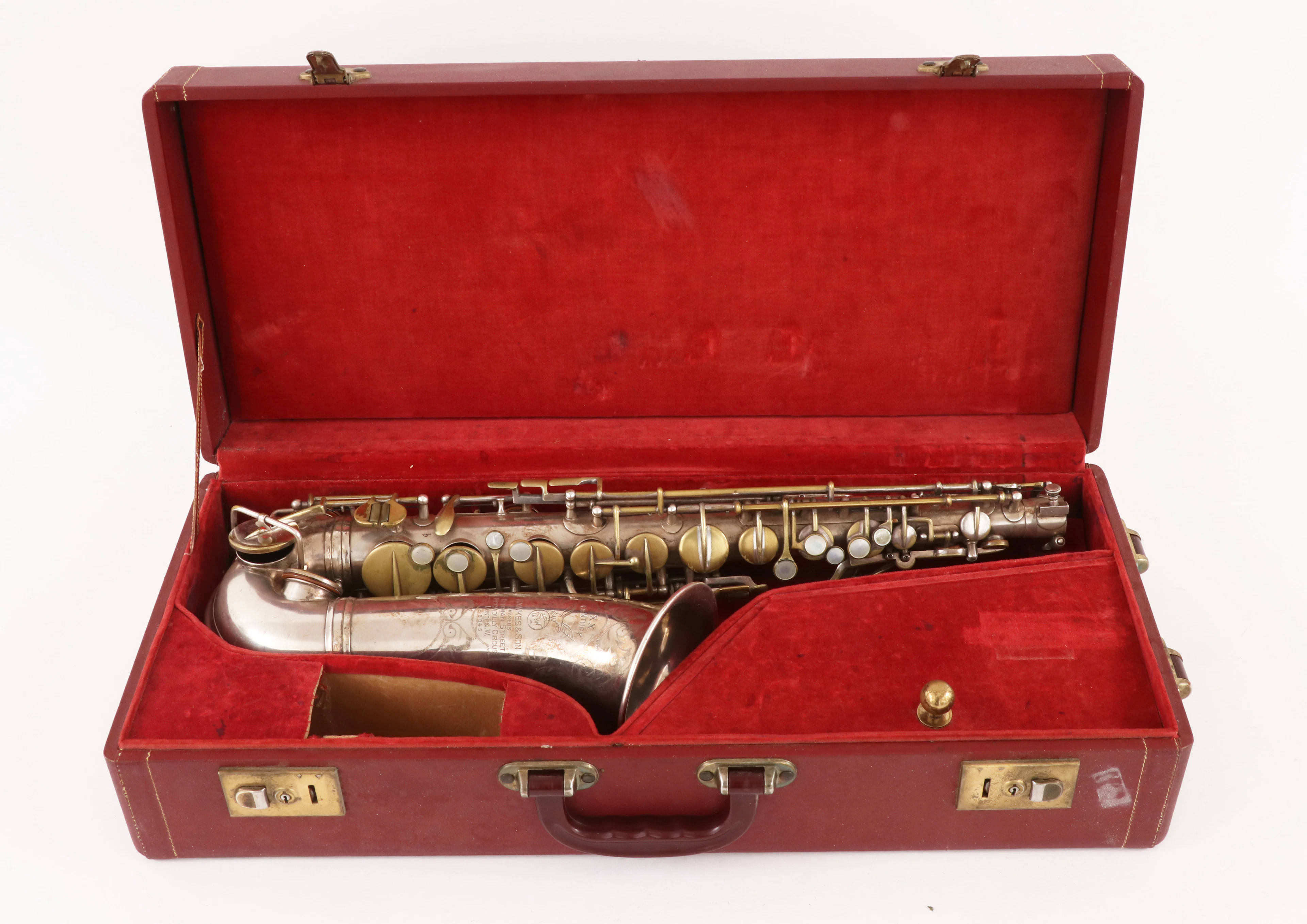 Saxofon, Hawkes & son, London, England