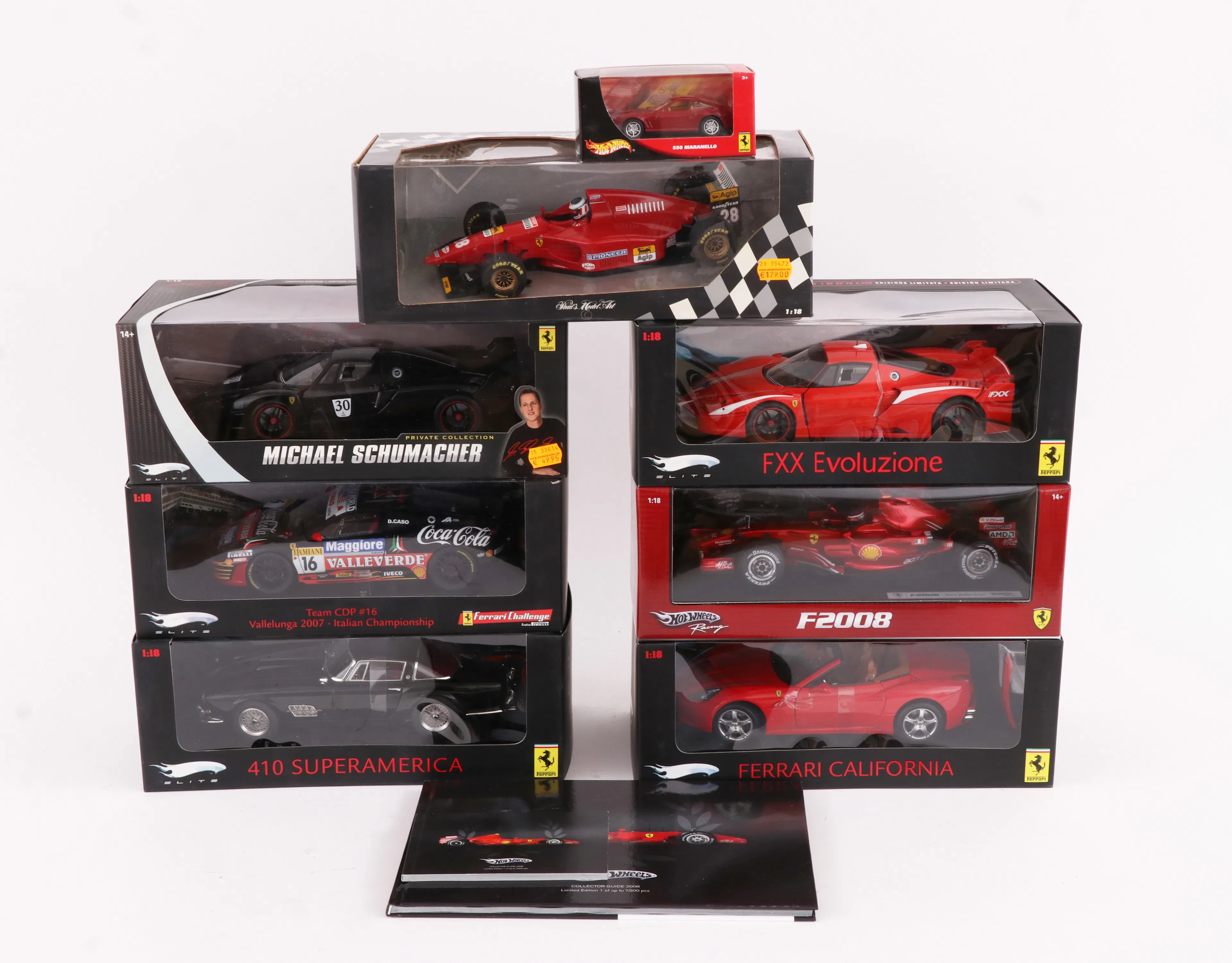 Modellbilar 8st, Ferrari